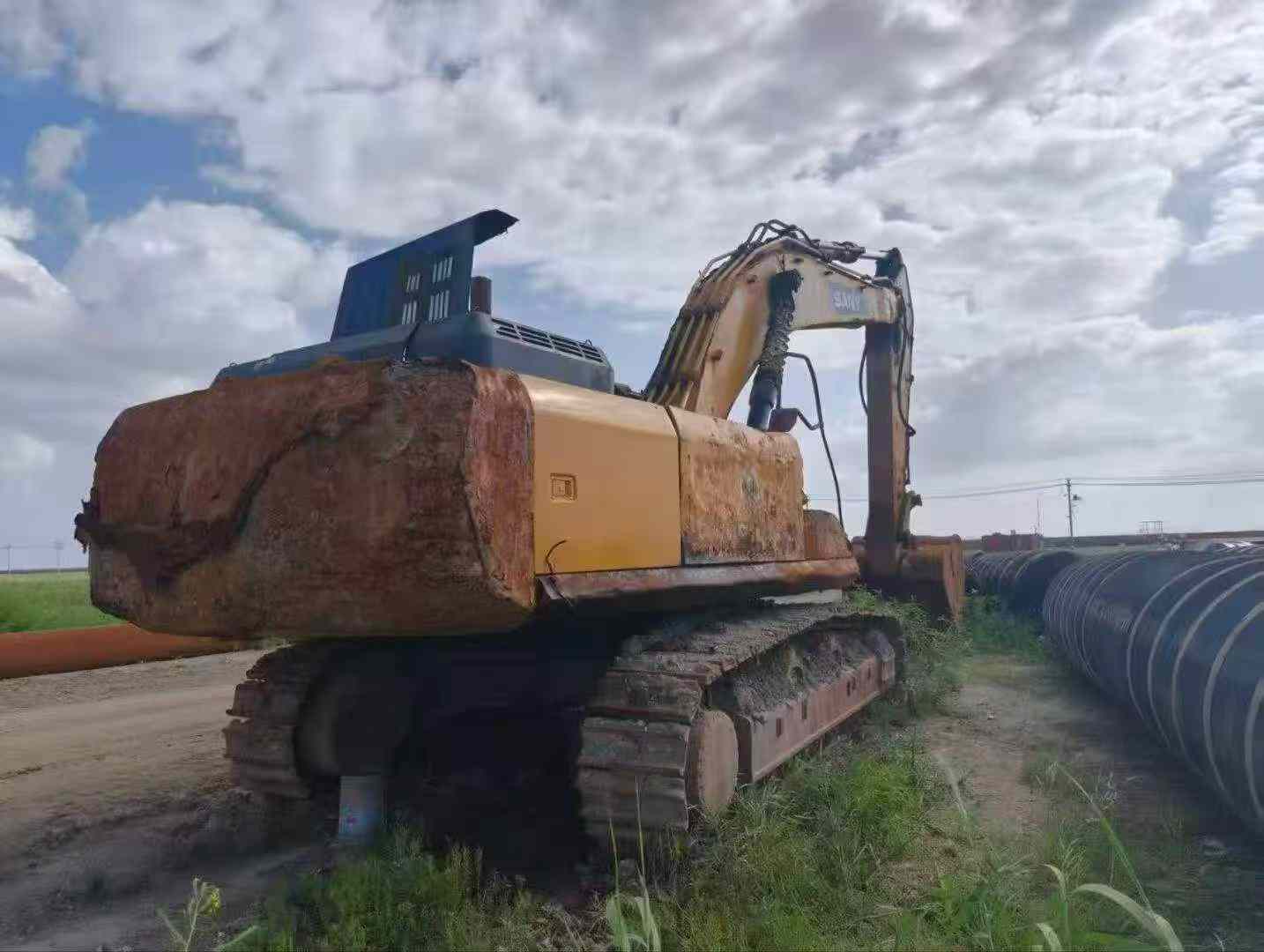 Купить Подержанный Экскаватор Sany SY550H / 6