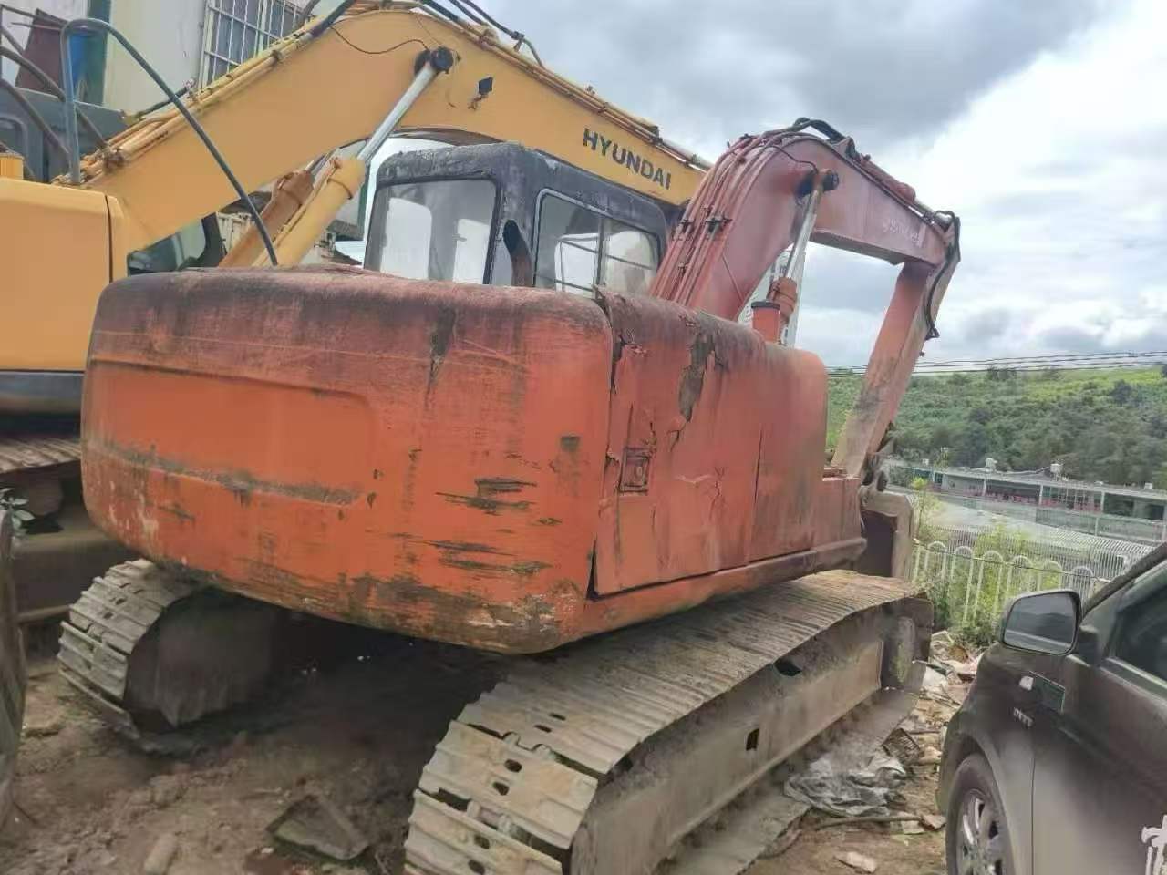 Купить Hitachi EX120-3 Подержанный Экскаватор