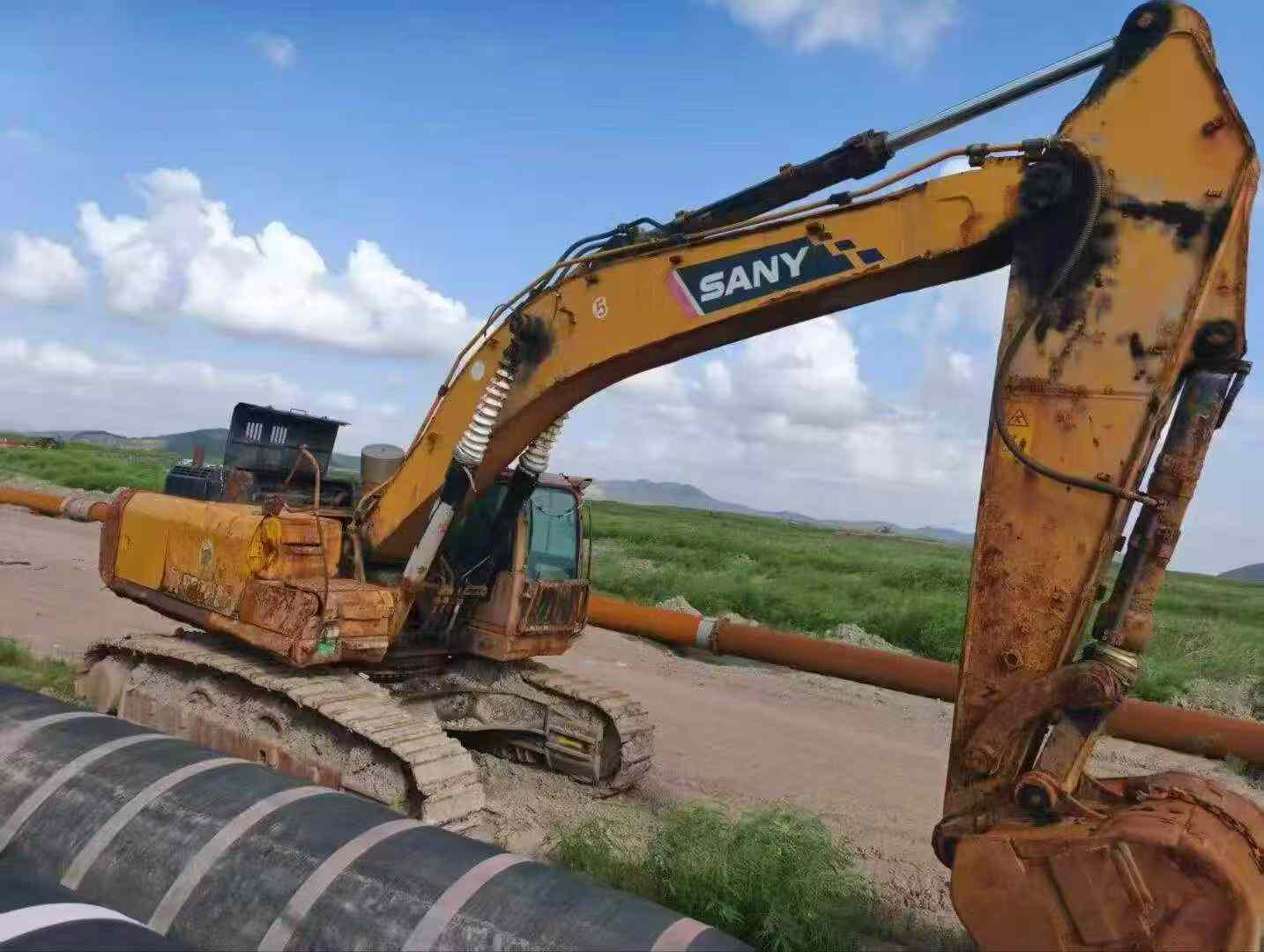 Купить Подержанный Экскаватор Sany SY550H / 2