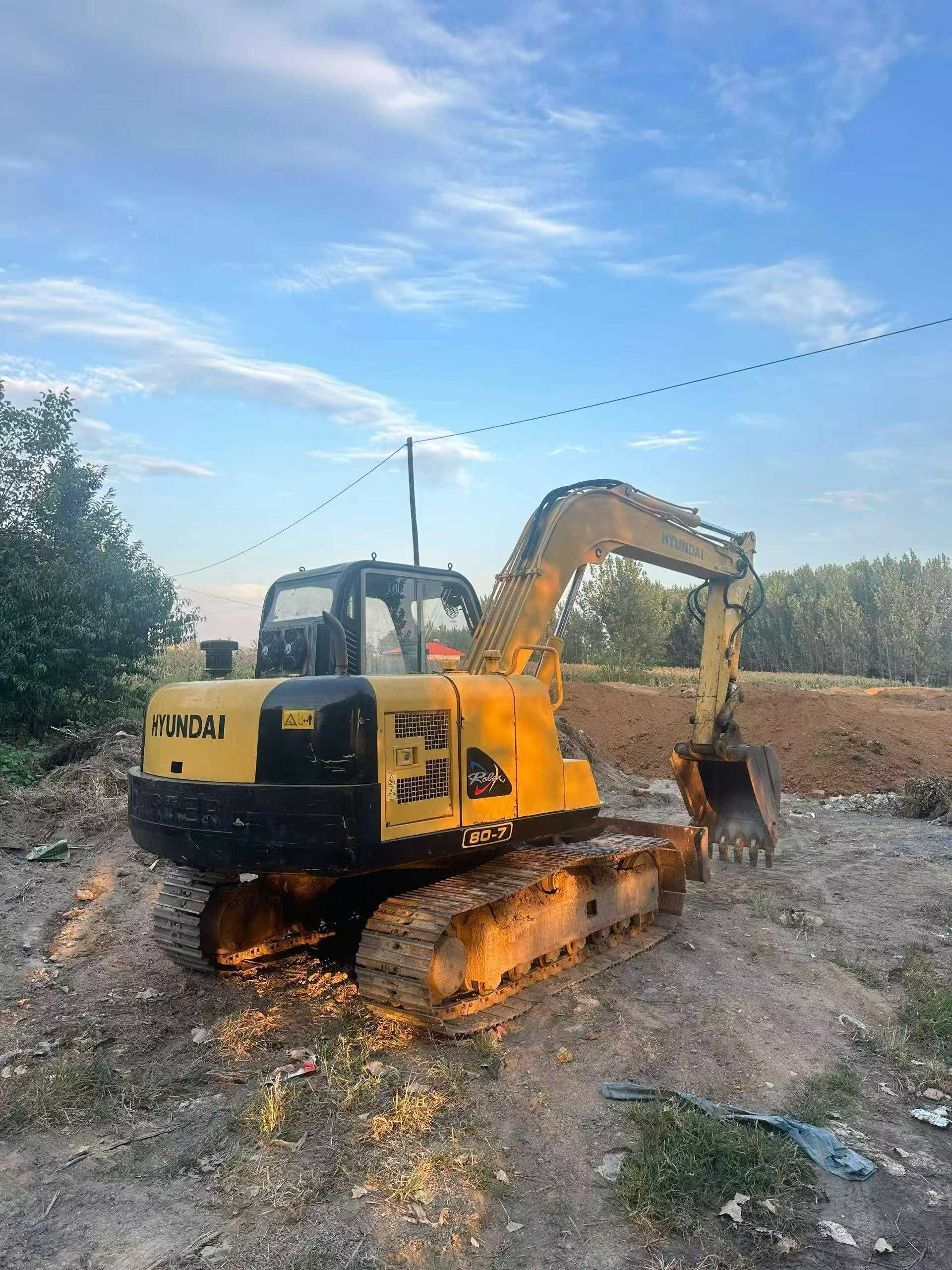 Buy Caterpillar CT80-7 Used Excavator / 3