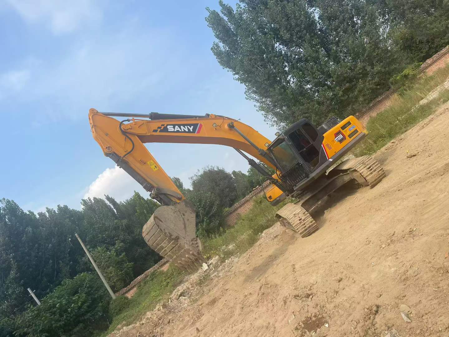 Buy Sany SY335C Used Excavator / 3