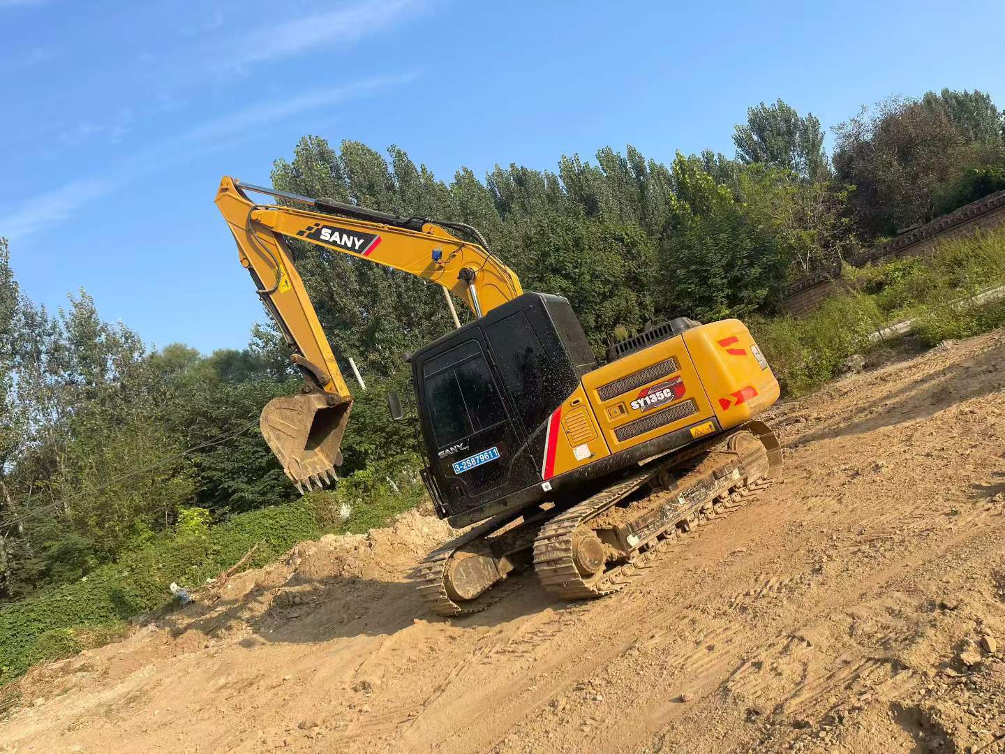 Купить Sany SY135 Подержанный Экскаватор