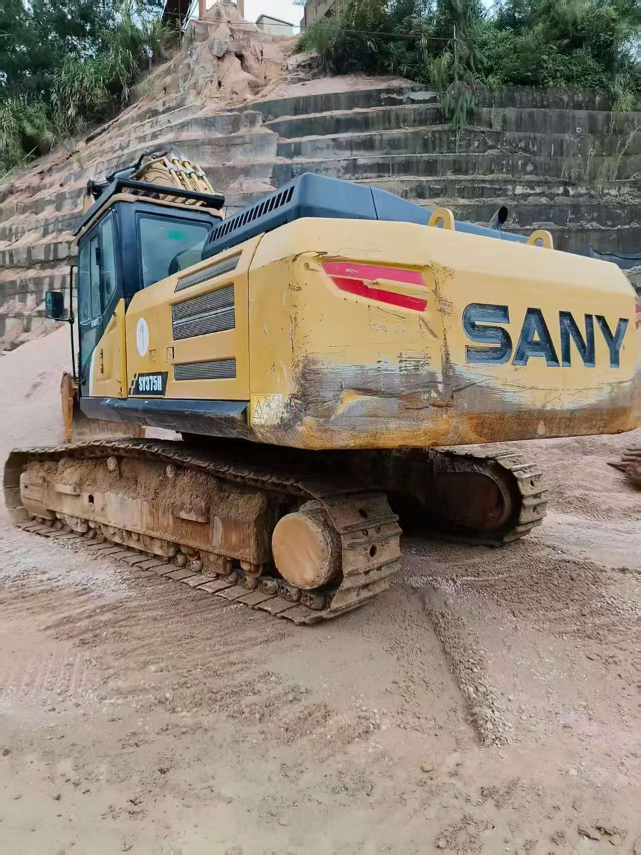 Buy Sany SY375H Used Excavator