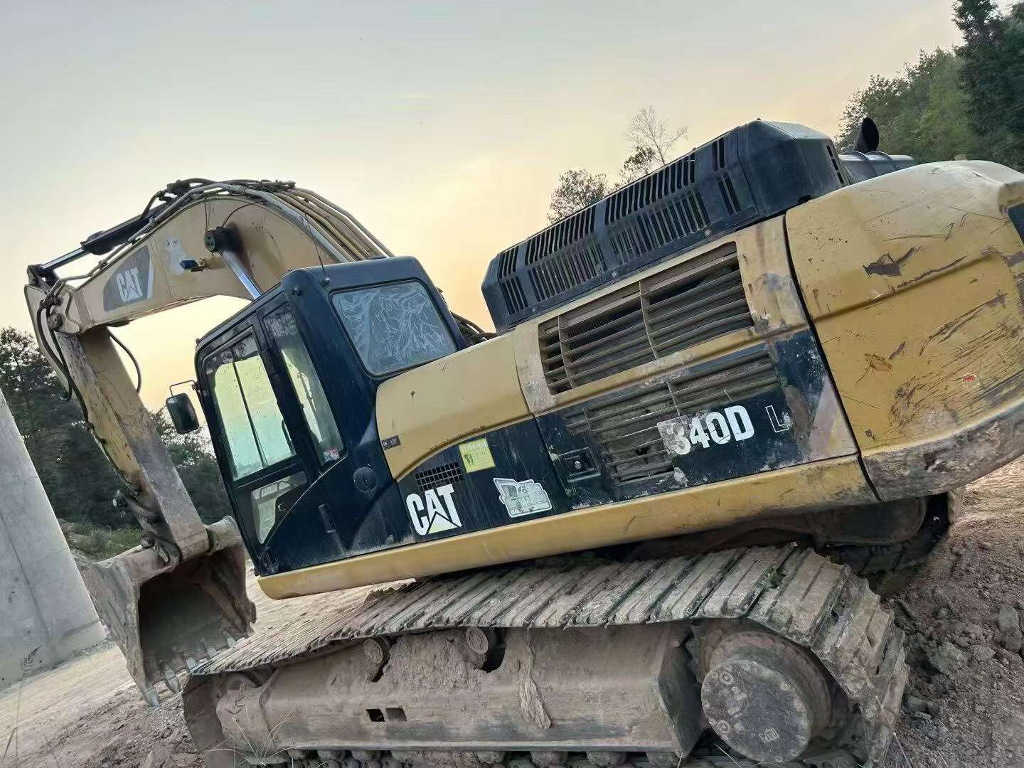 Acheter Caterpillar 336DL D'occasion Pelle