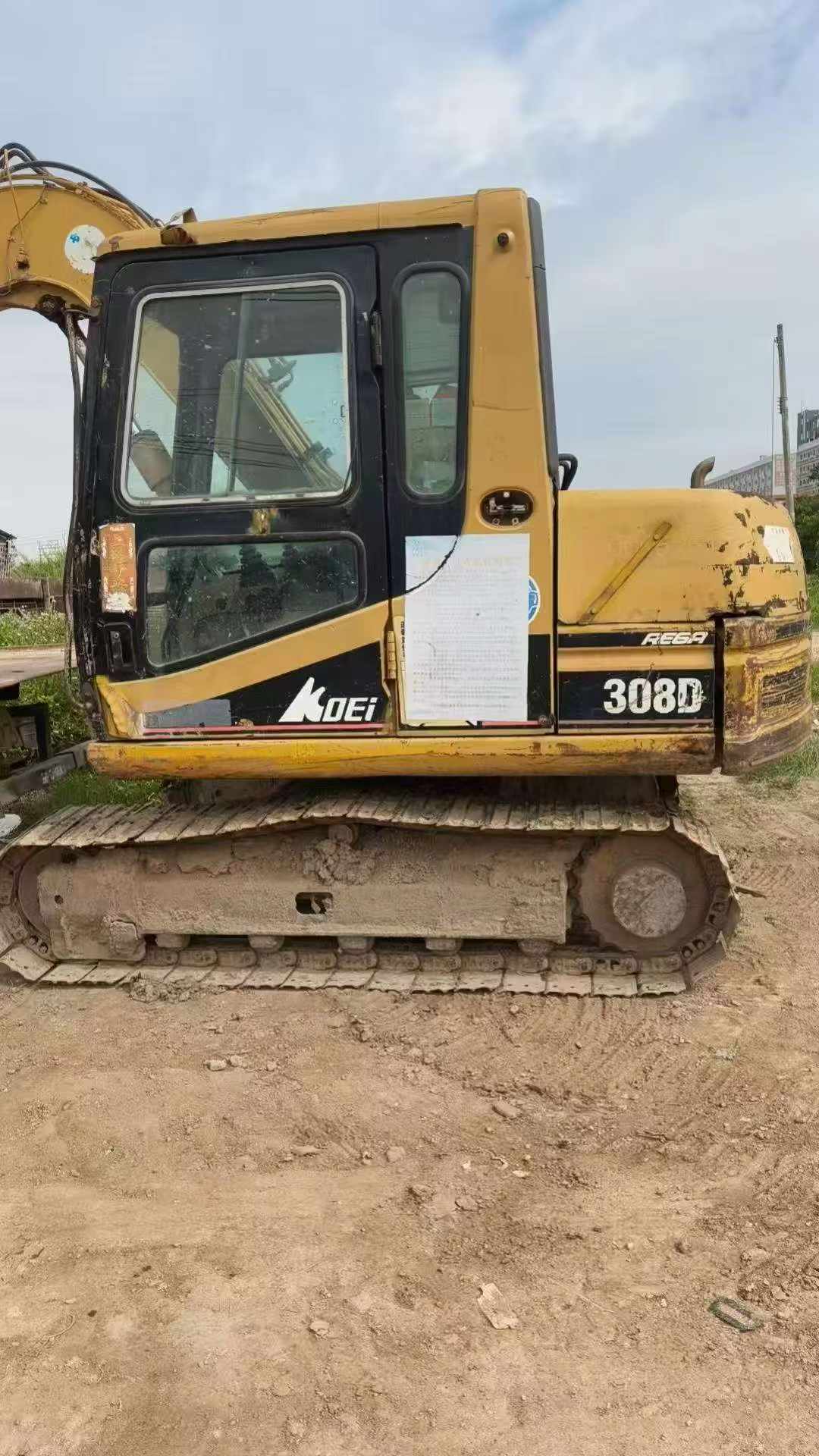 شراء Caterpillar 307B مستعمل حفارة