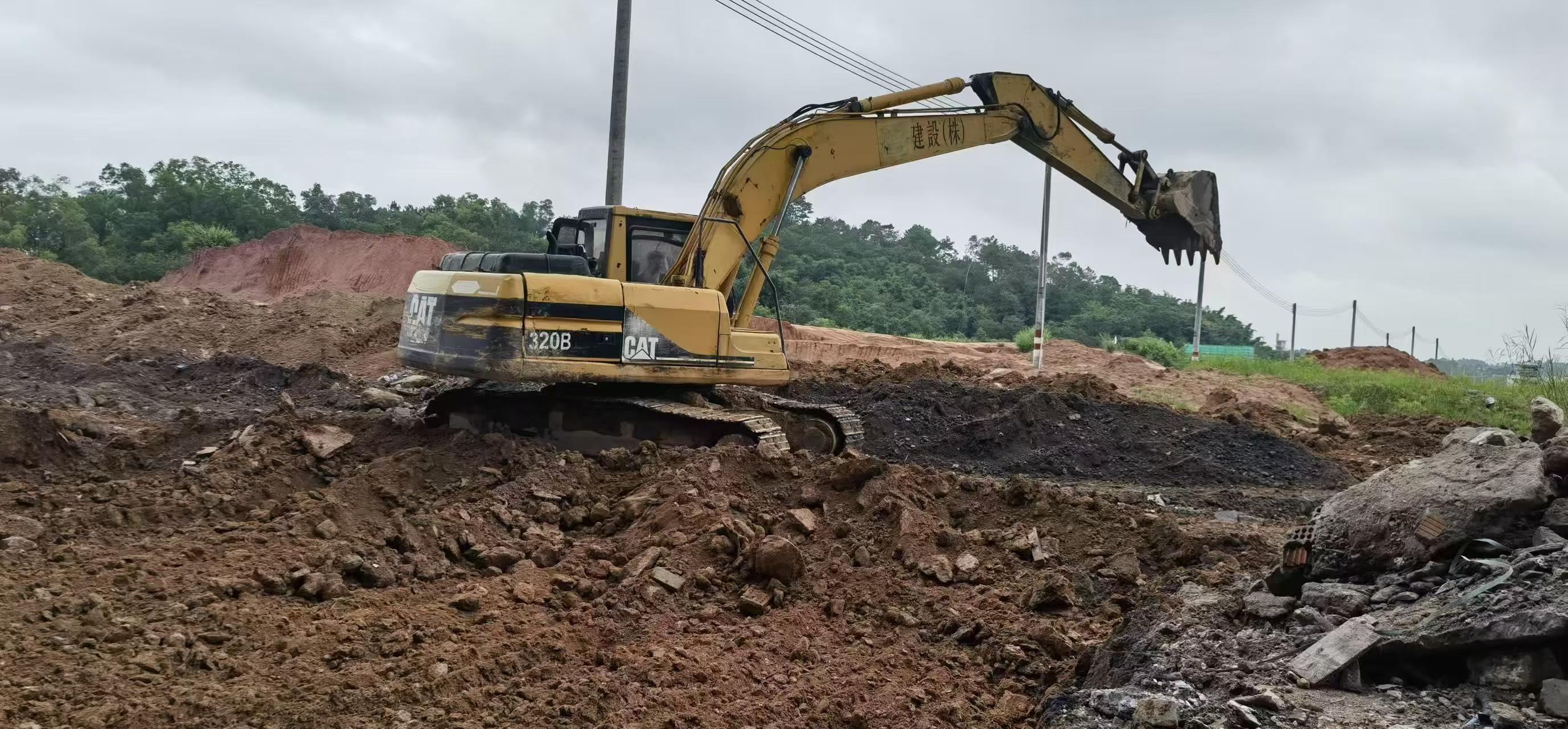 Buy Caterpillar 320B Used Excavator / 4
