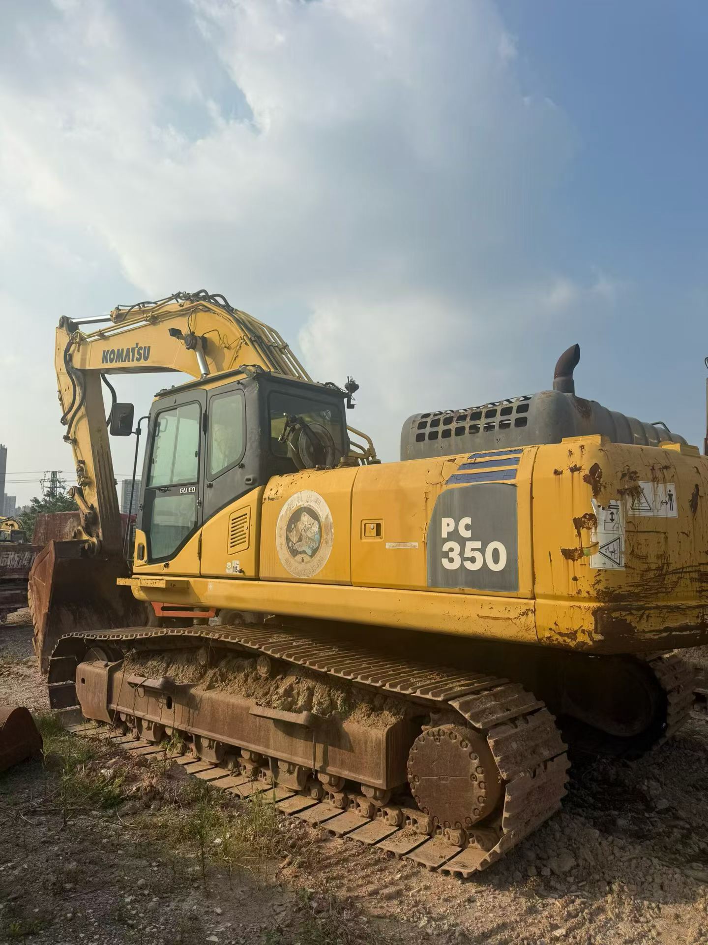 Comprar Komatsu PC350-7EO Usado Escavadeira