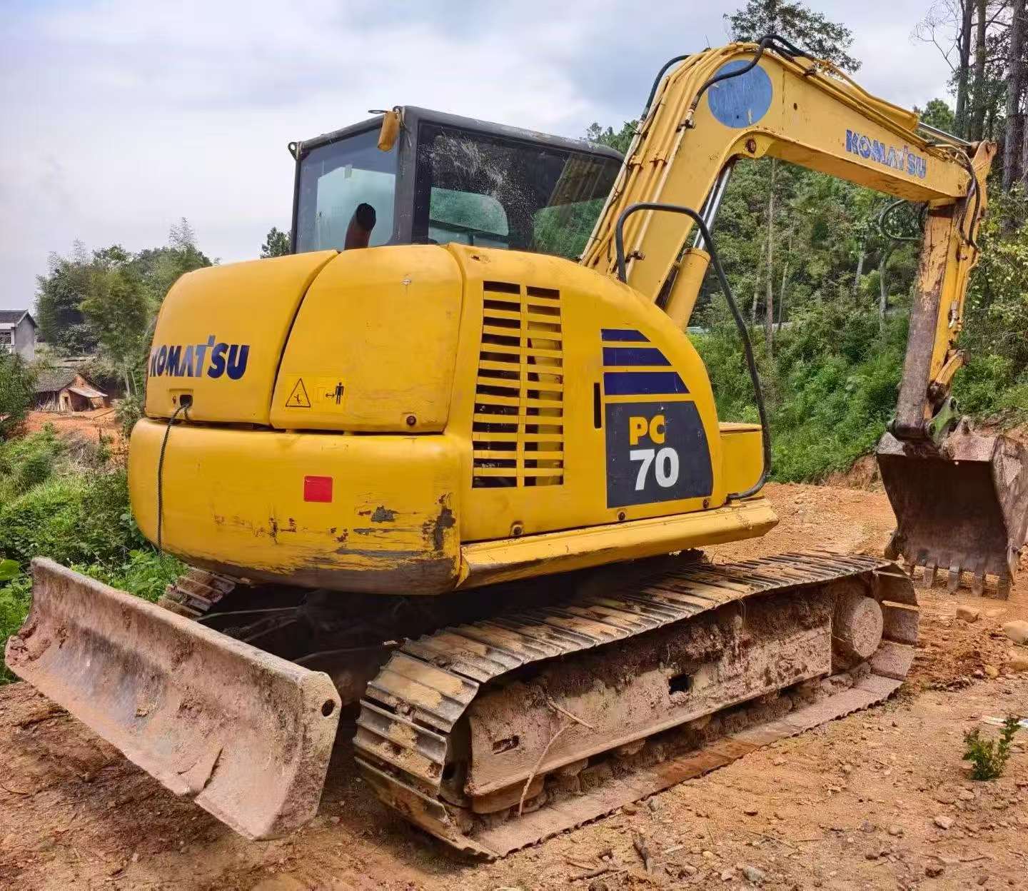 Купить Komatsu PC70-8 Подержанный Экскаватор