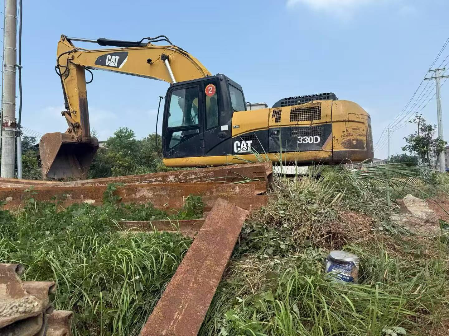 شراء Caterpillar 329D مستعمل حفارة