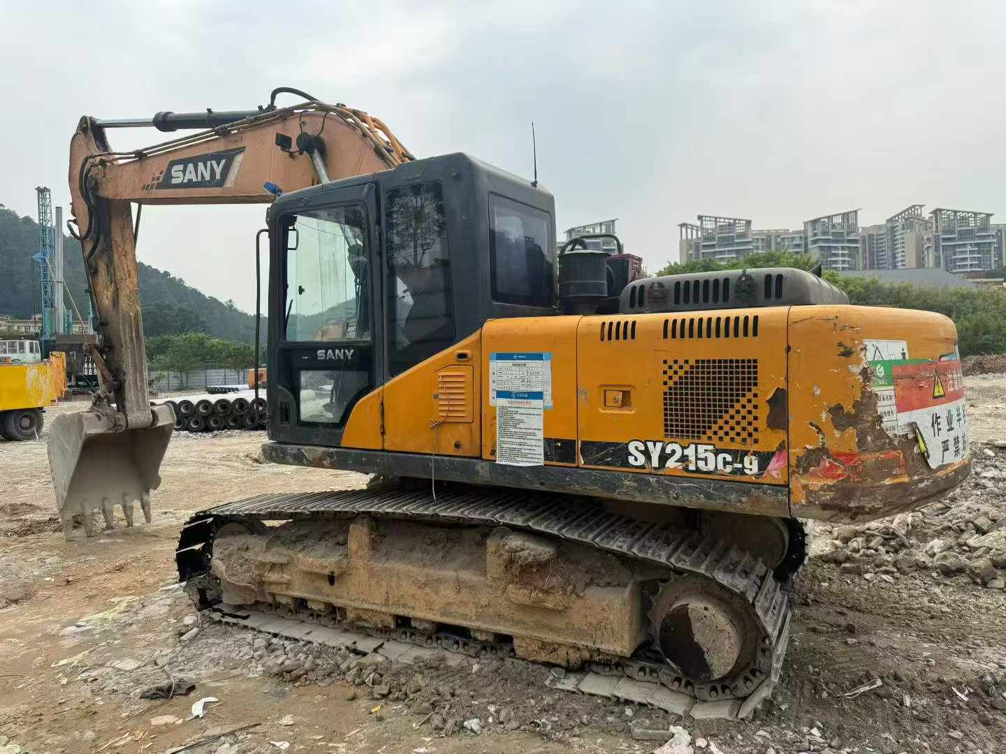 Buy Sany SY195C-9 Used Excavator / 2
