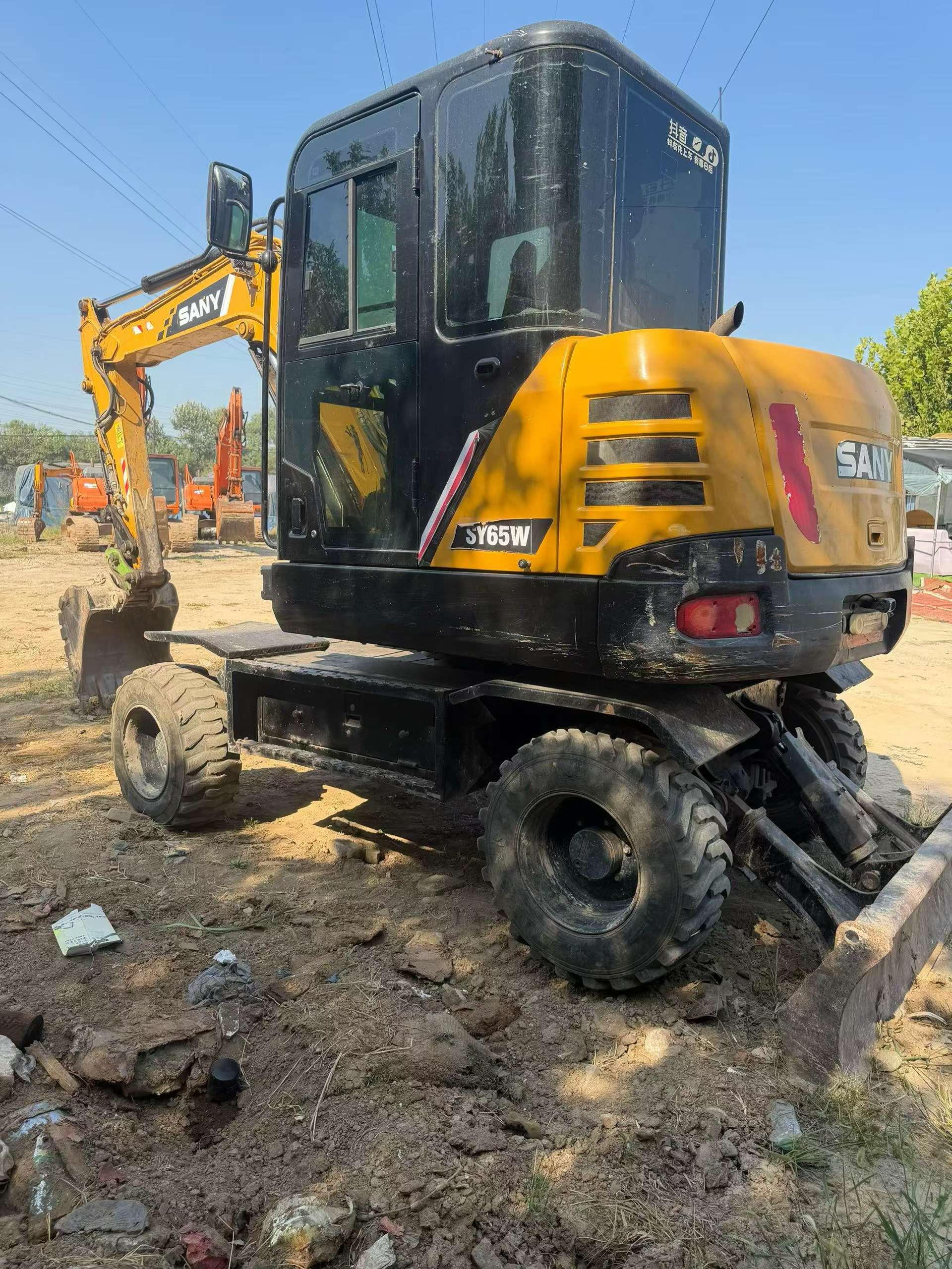 شراء Sany SY65C مستعمل حفارة