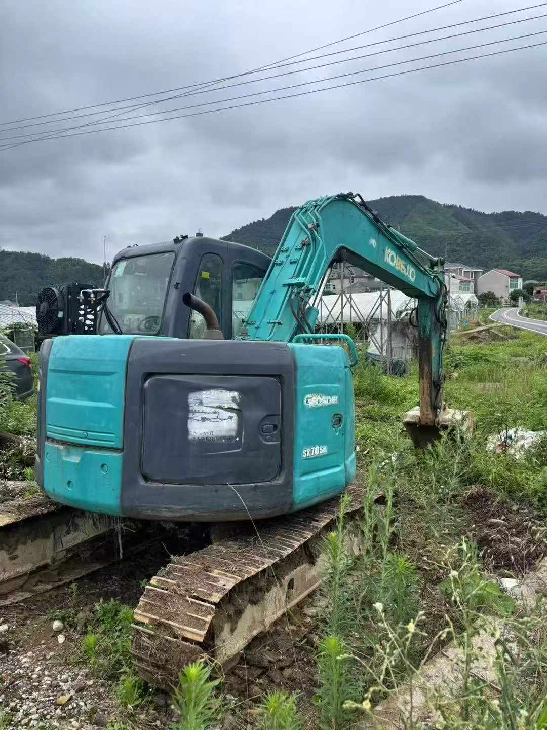 شراء حفارة Kobelco SK70SR مستعملة / 2