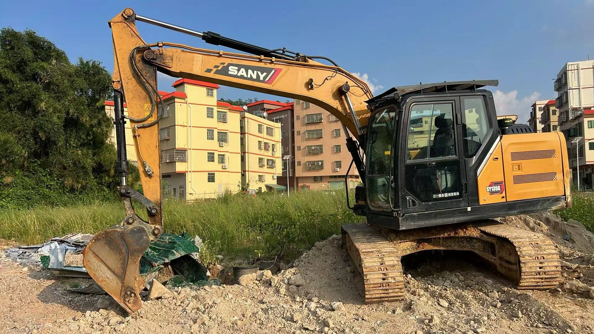 Купить Sany SY135 Подержанный Экскаватор