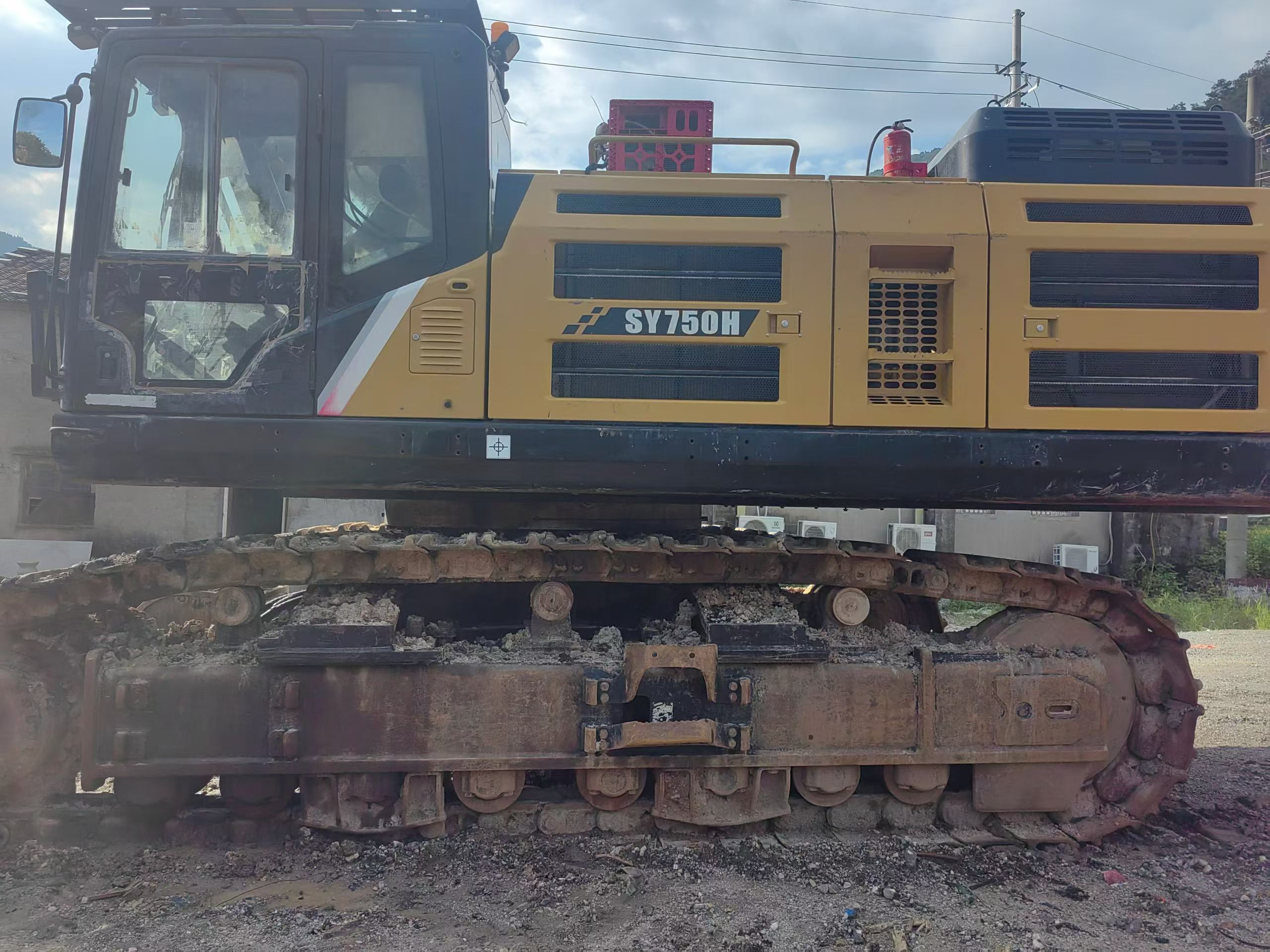 Acheter Sany SY750H D'occasion Pelle
