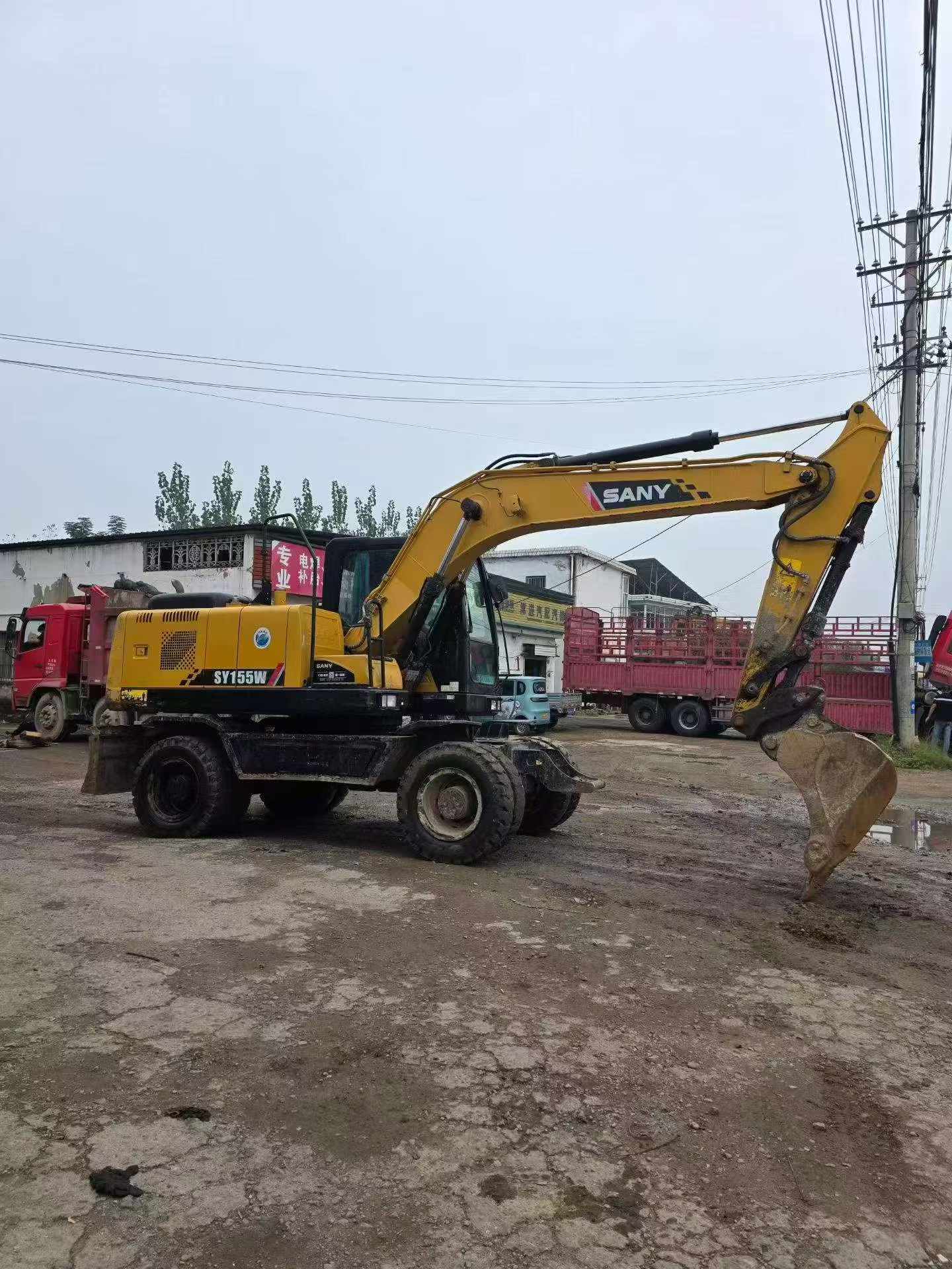 Купить Подержанный Экскаватор Sany SY155C / 3