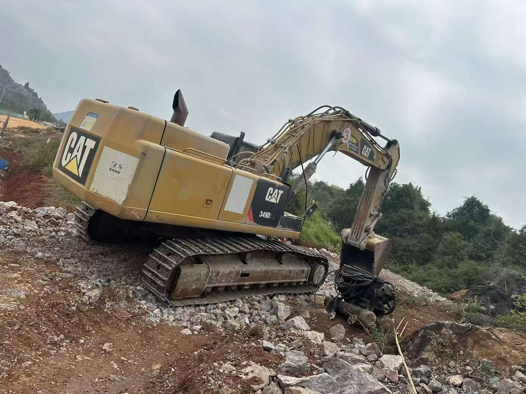 Comprar Caterpillar 349E Usado Excavadora
