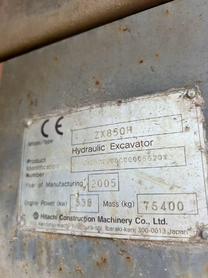 Buy Hitachi ZX850H Used Excavator / 5 Buy Hitachi ZX850H Used Excavator / 5