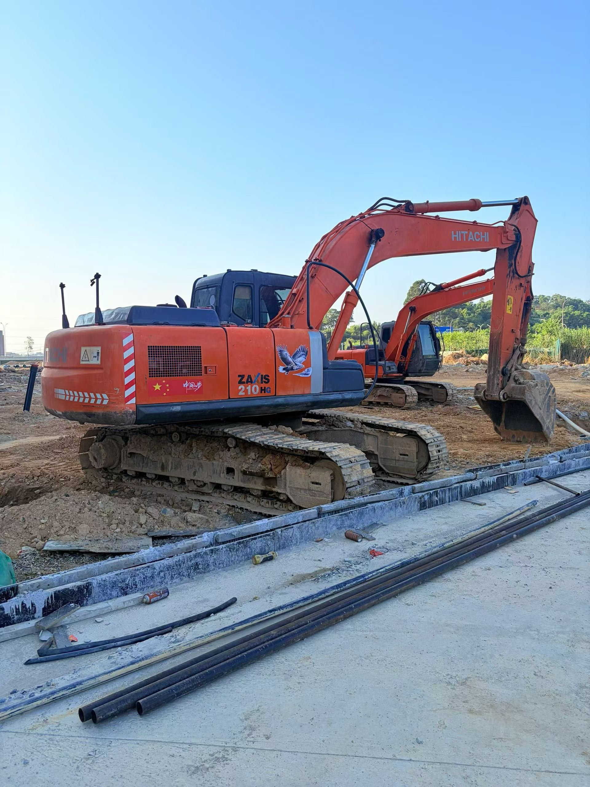 Acheter Hitachi ZX210-3G D'occasion Pelle