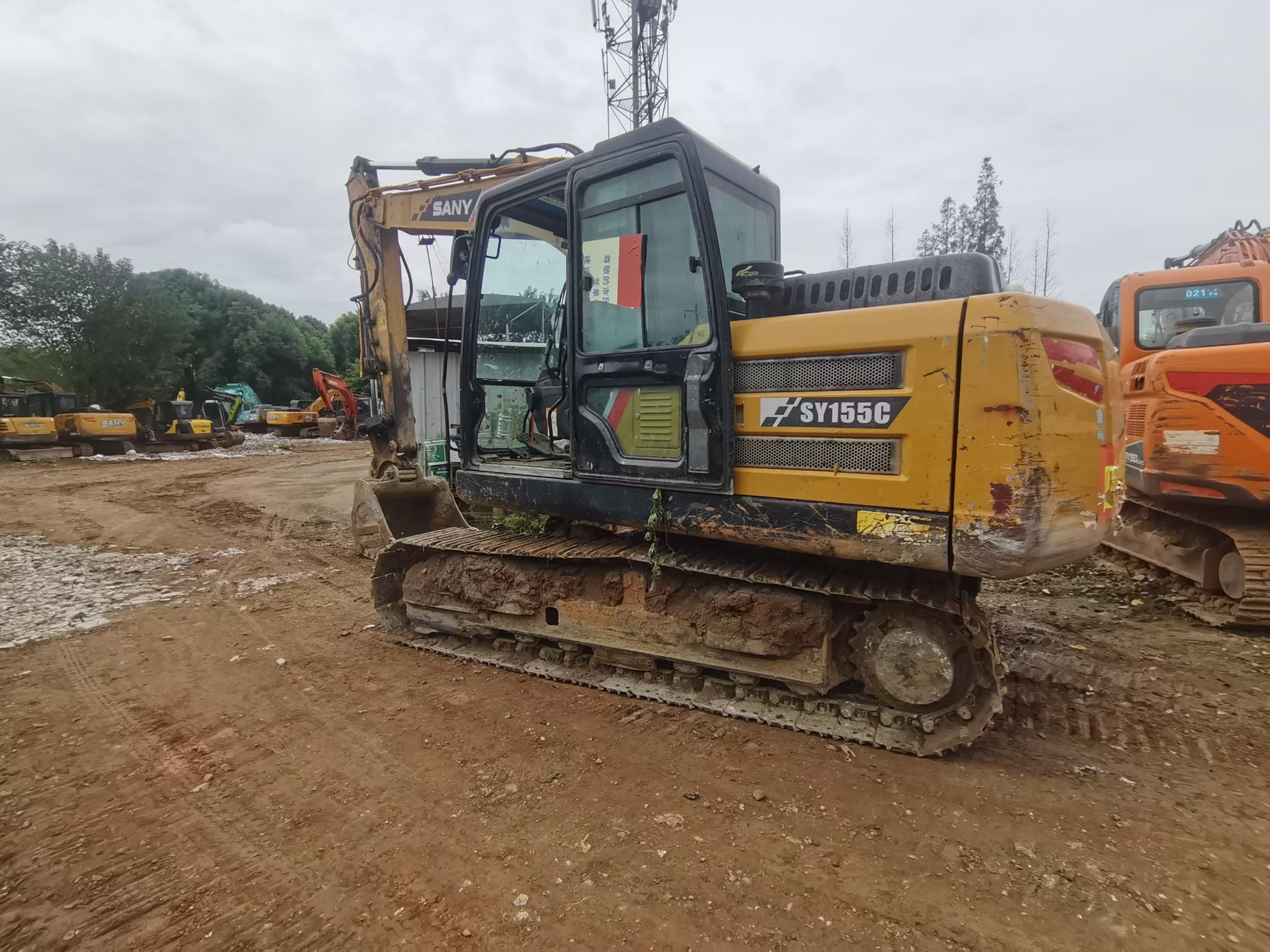 Купить Подержанный Экскаватор Sany SY135 / 2