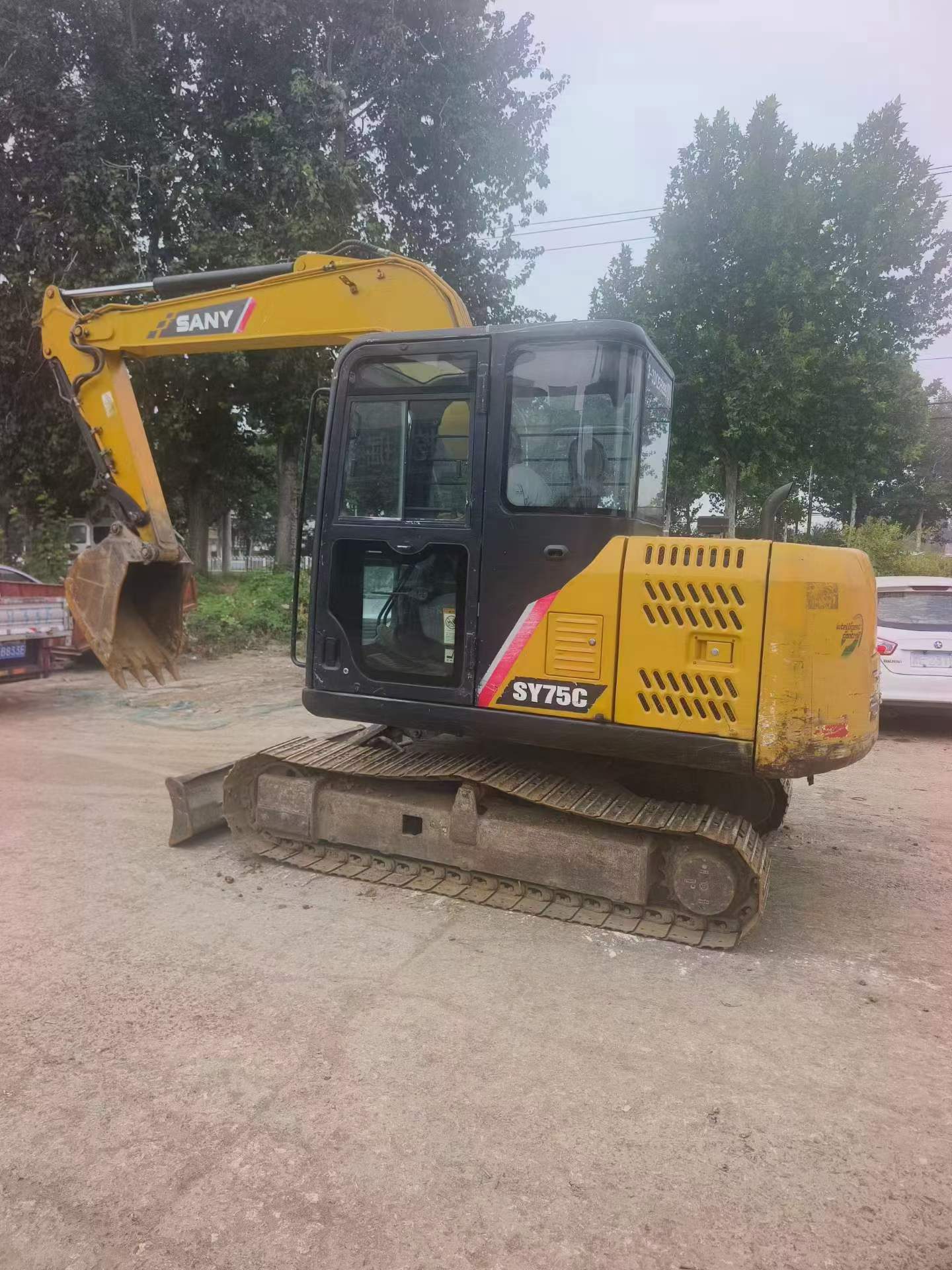 Купить Sany SY65C Подержанный Экскаватор