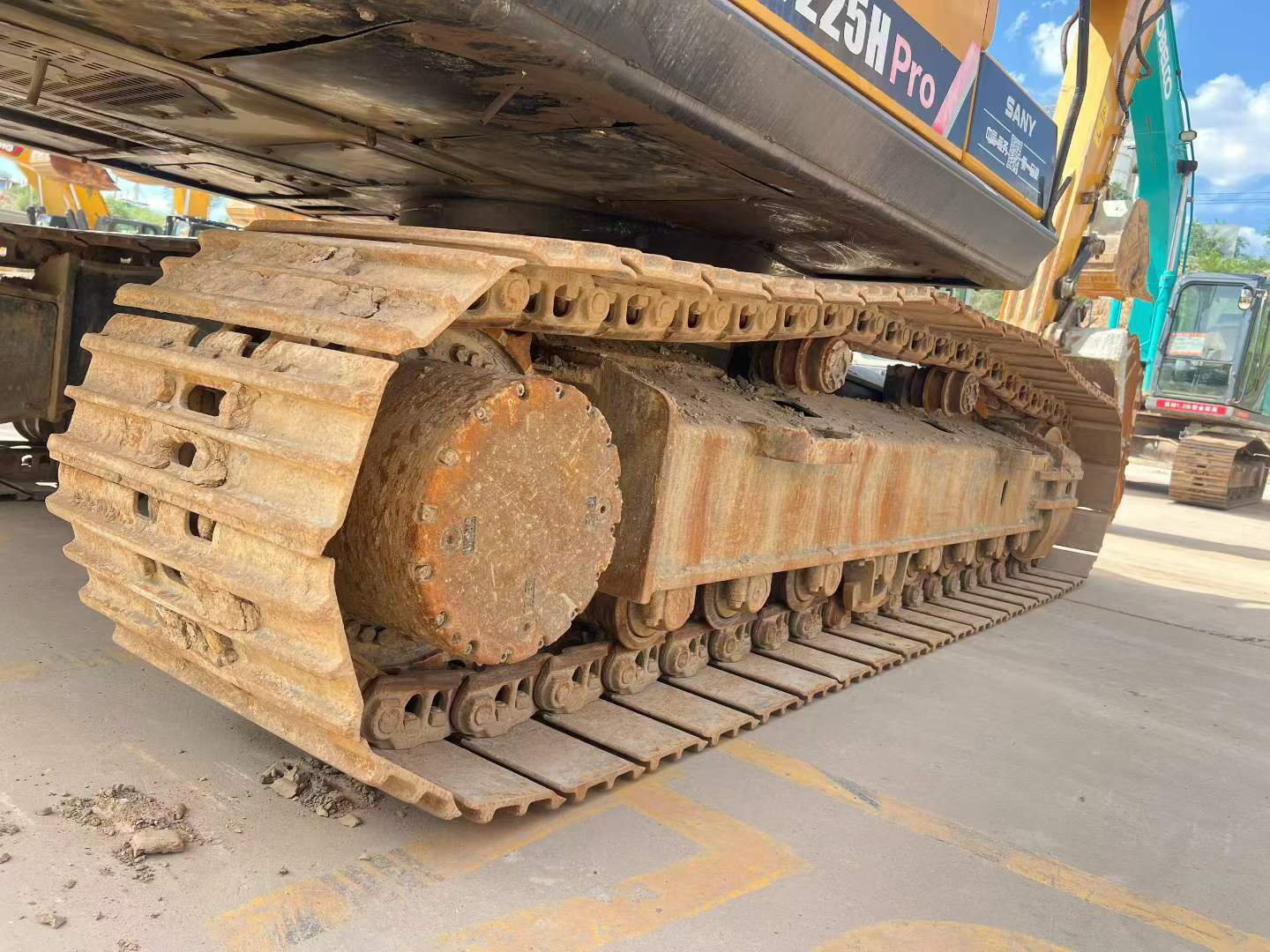 Купить Подержанный Экскаватор Sany SY225H / 5
