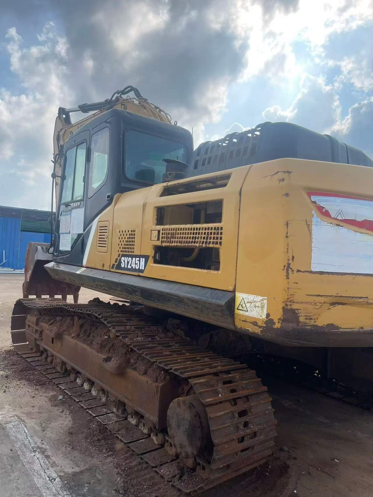 Купить Sany SY245H Подержанный Экскаватор