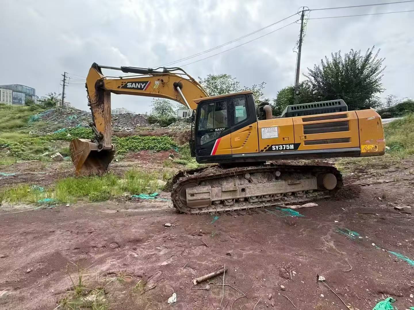 Buy Sany SY375H Used Excavator
