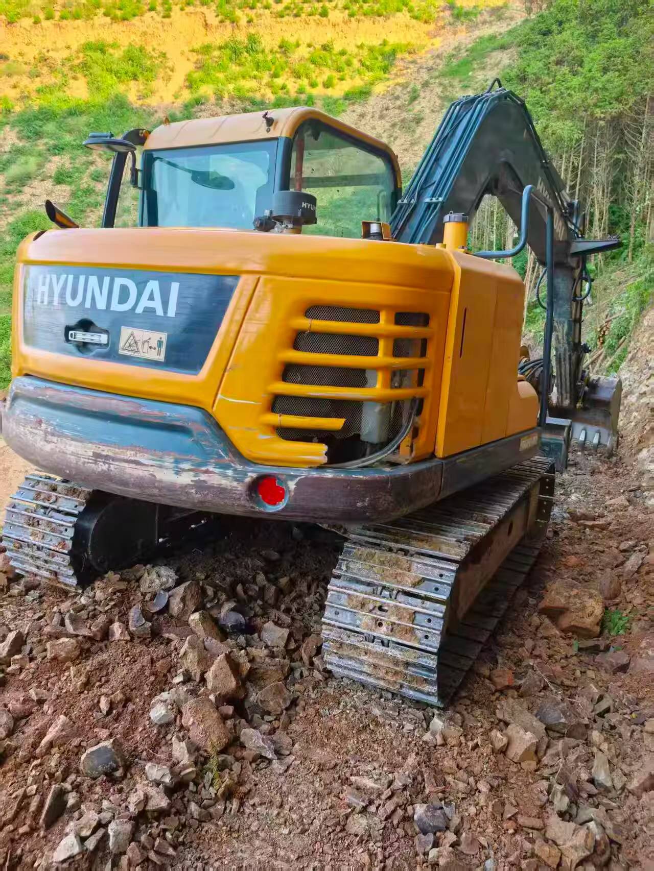 Acheter Hyundai HX75 D'occasion Pelle