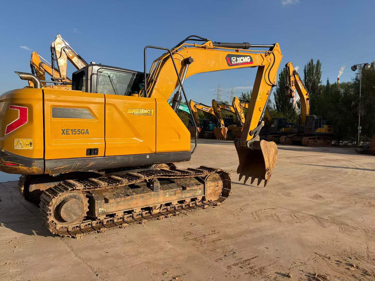 Buy XCMG XE135B Used Excavator / 3