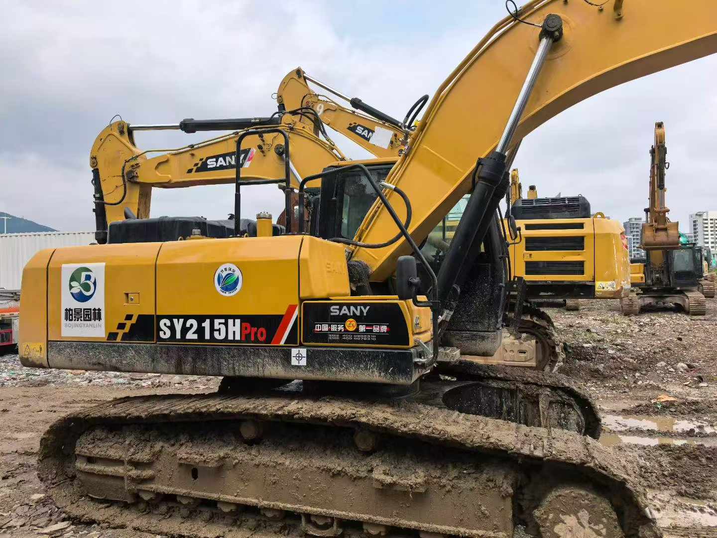 Купить Подержанный Экскаватор Sany SY215C / 9