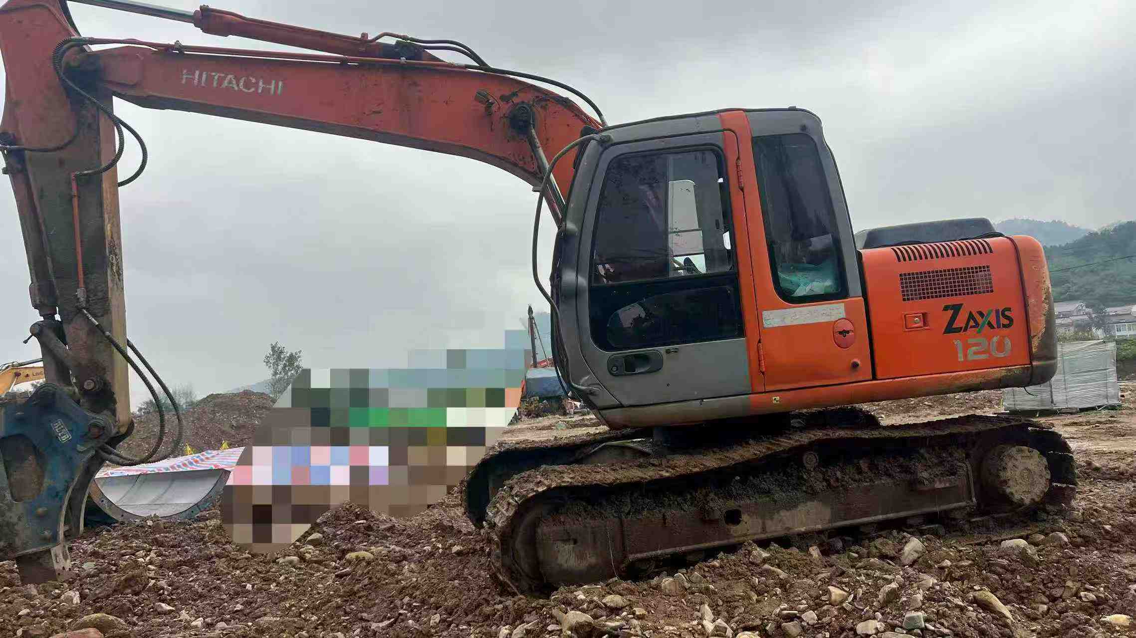 Acheter Hitachi EX120-6 D'occasion Pelle