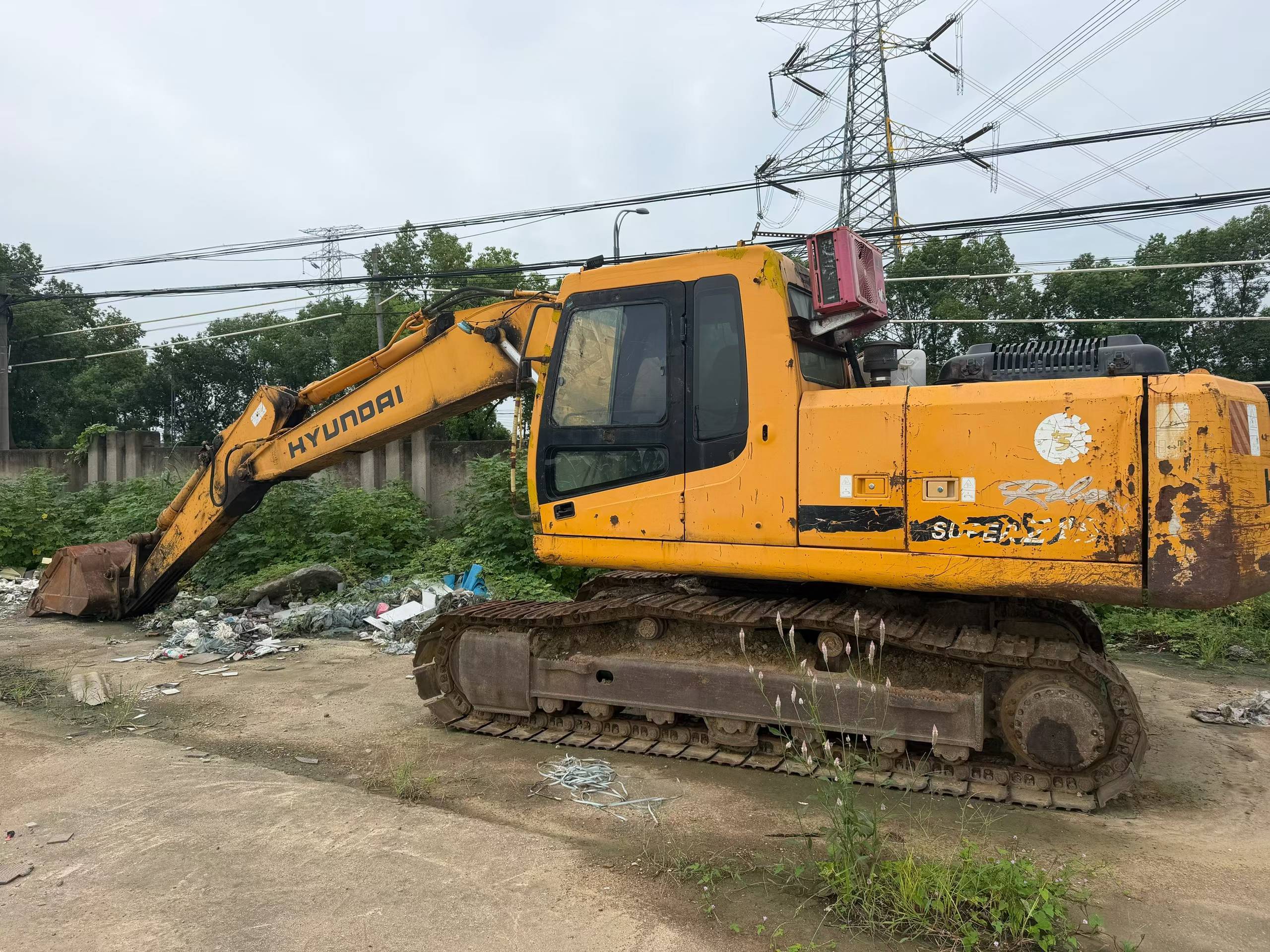 شراء Hyundai R215-7 مستعمل حفارة