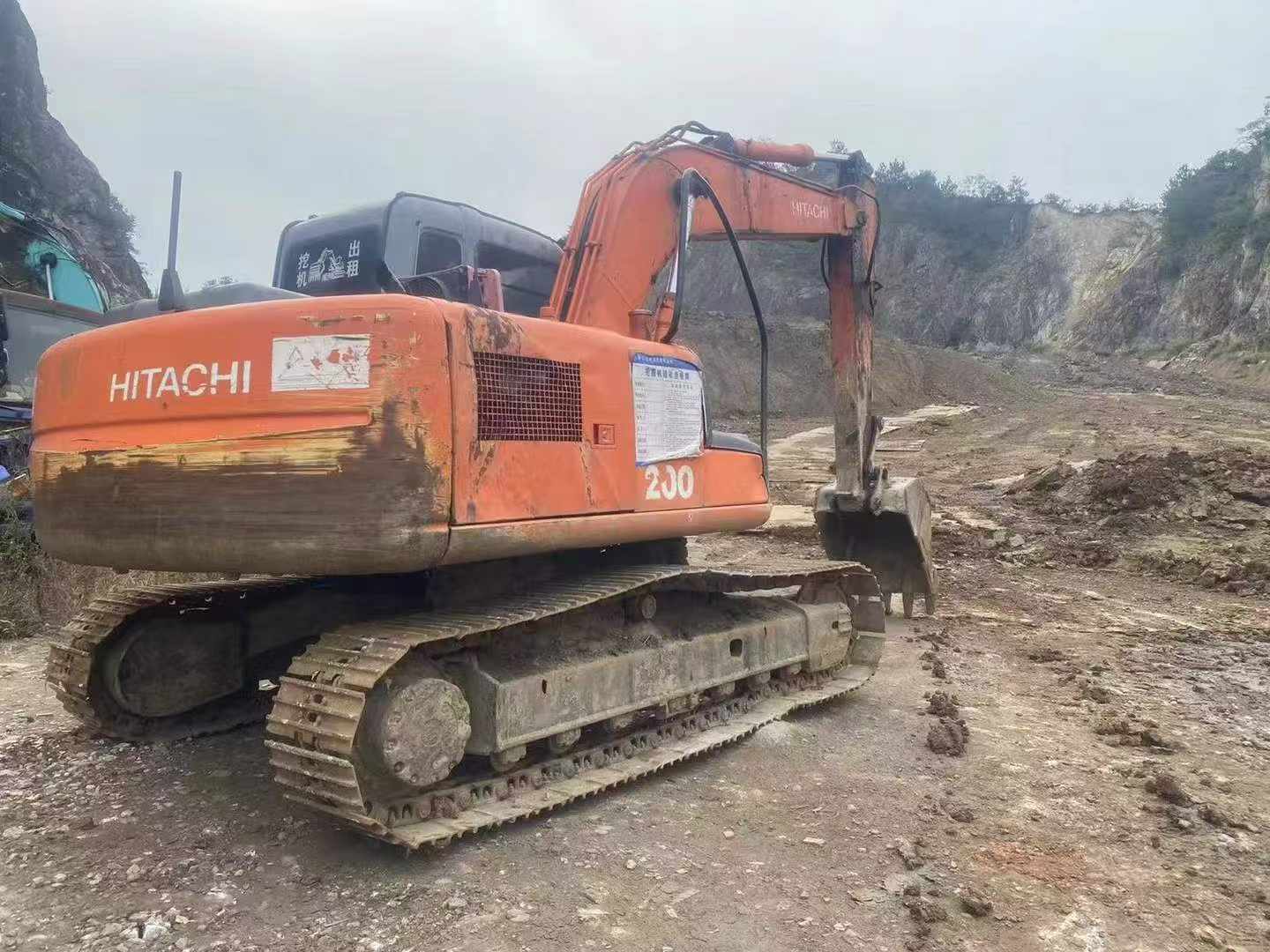Acheter Hitachi EX120-6 D'occasion Pelle