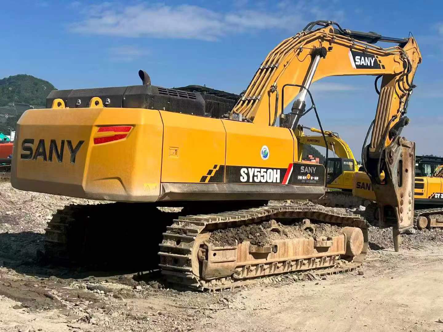 Купить Sany SY550H Подержанный Экскаватор