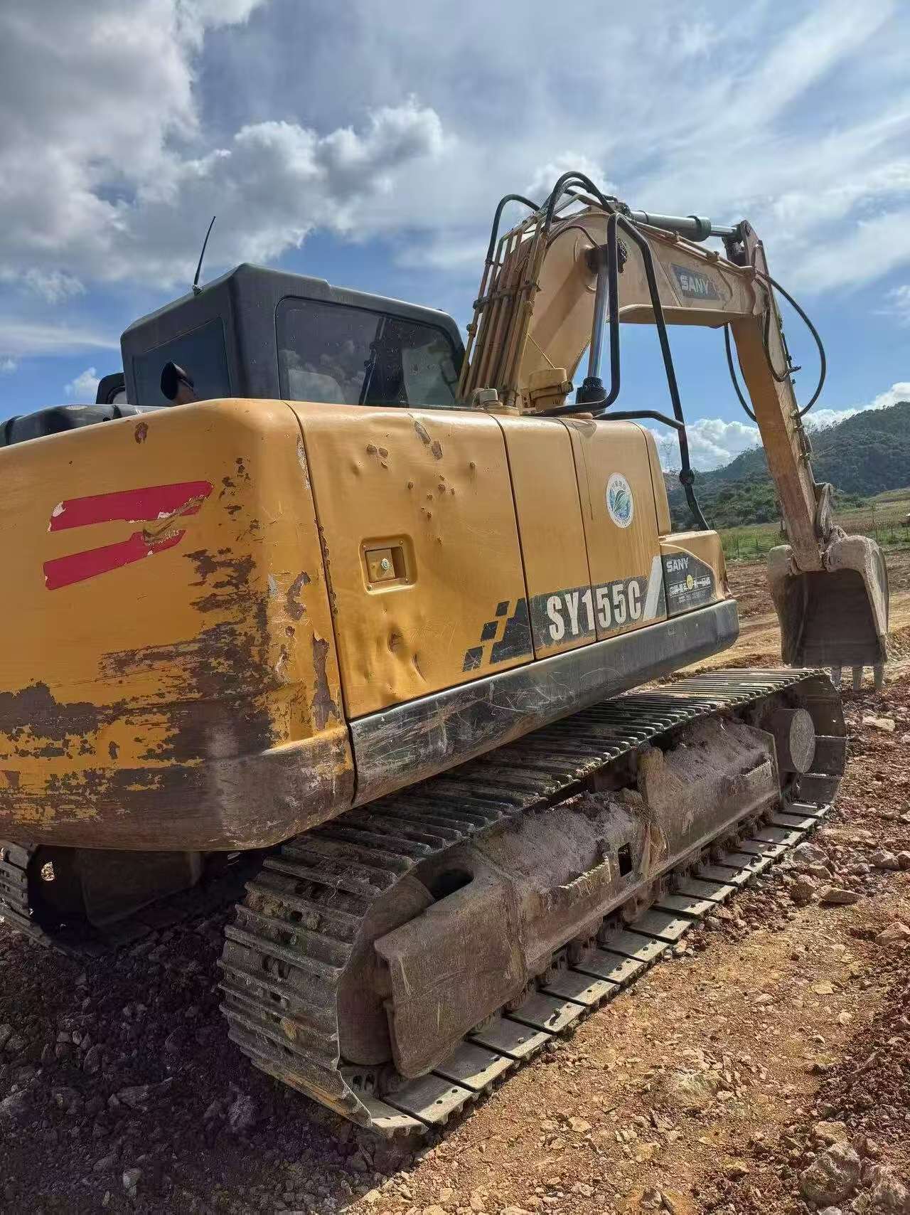 Buy Sany SY125C Used Excavator / 1