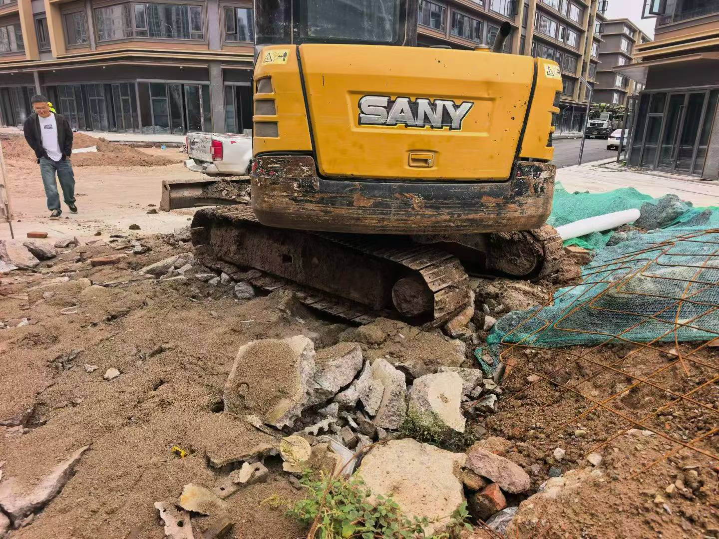 Buy Sany SY55 Used Excavator / 4 Buy Sany SY55 Used Excavator / 4