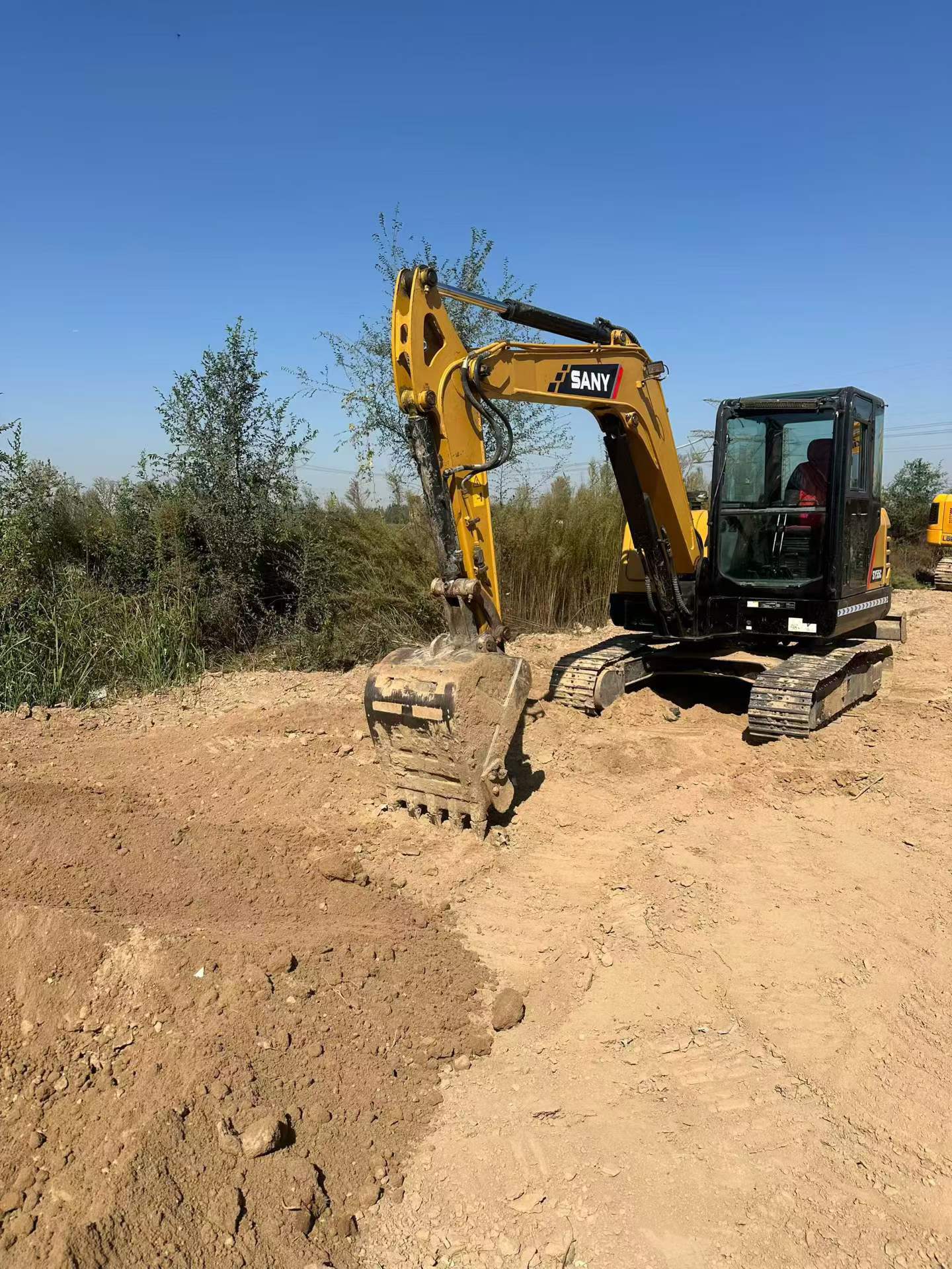 Buy Sany SY55 Used Excavator / 2
