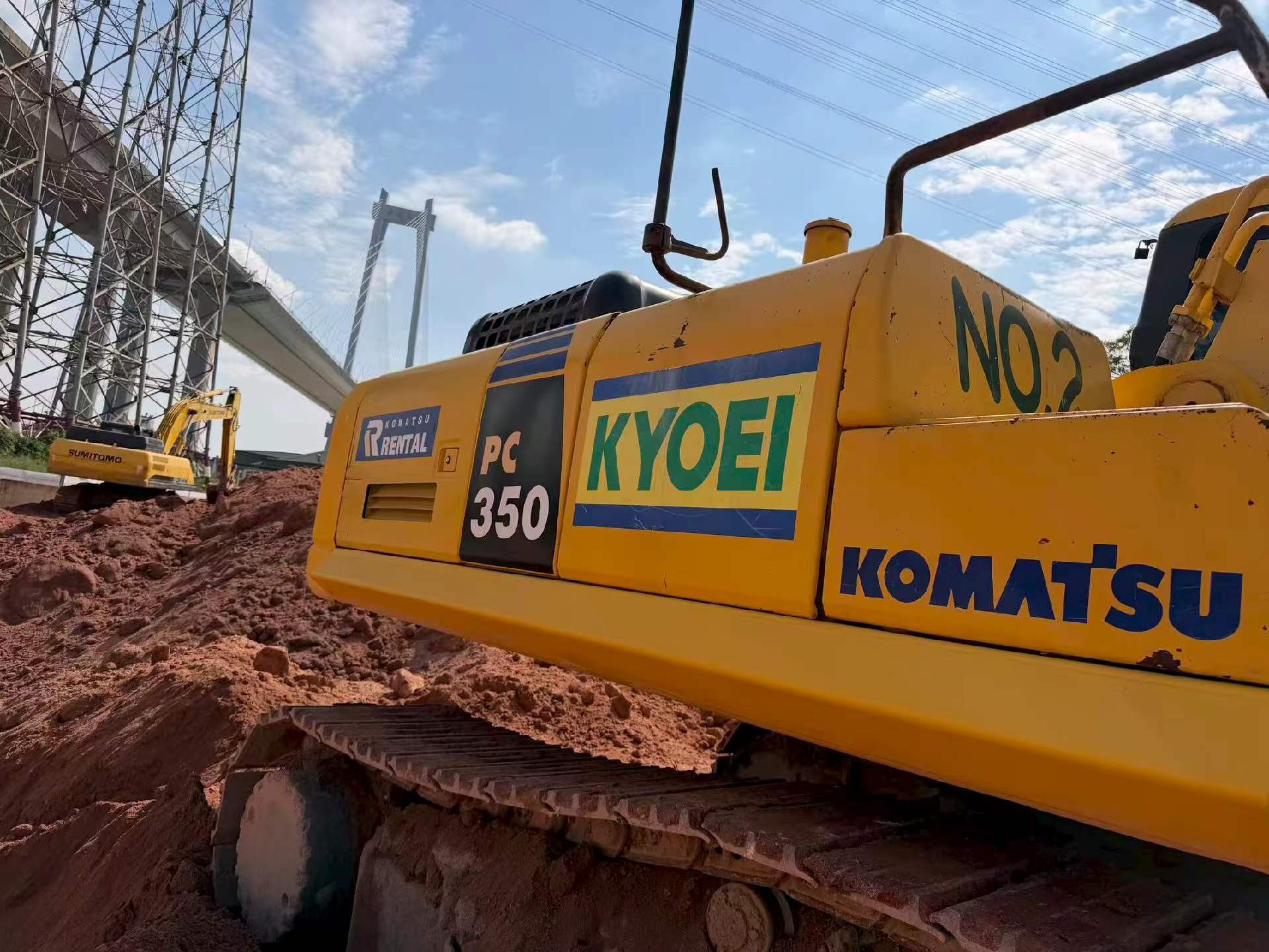 Buy Komatsu PC350-7EO Used Excavator / 3 Buy Komatsu PC350-7EO Used Excavator / 3