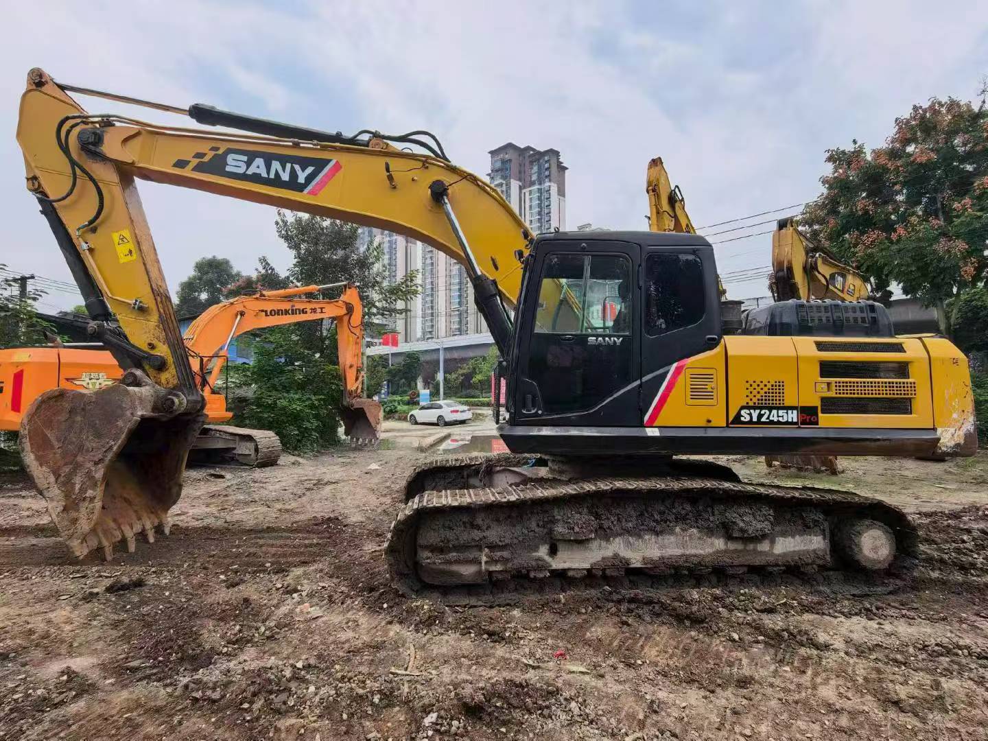Buy Sany SY245H Used Excavator / 1
