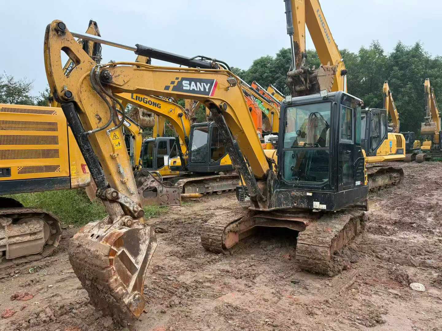 Buy Sany SY60 Used Excavator / 2