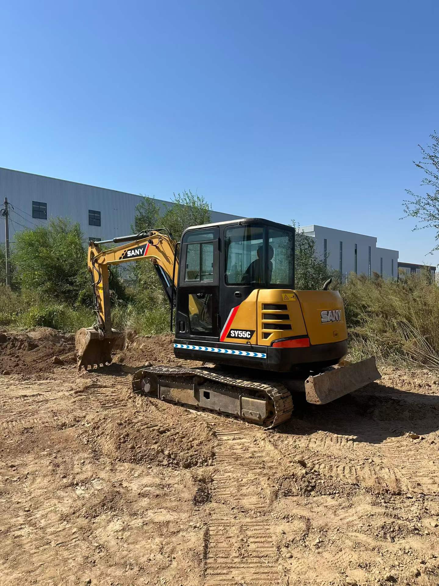 Buy Sany SY55 Used Excavator / 3