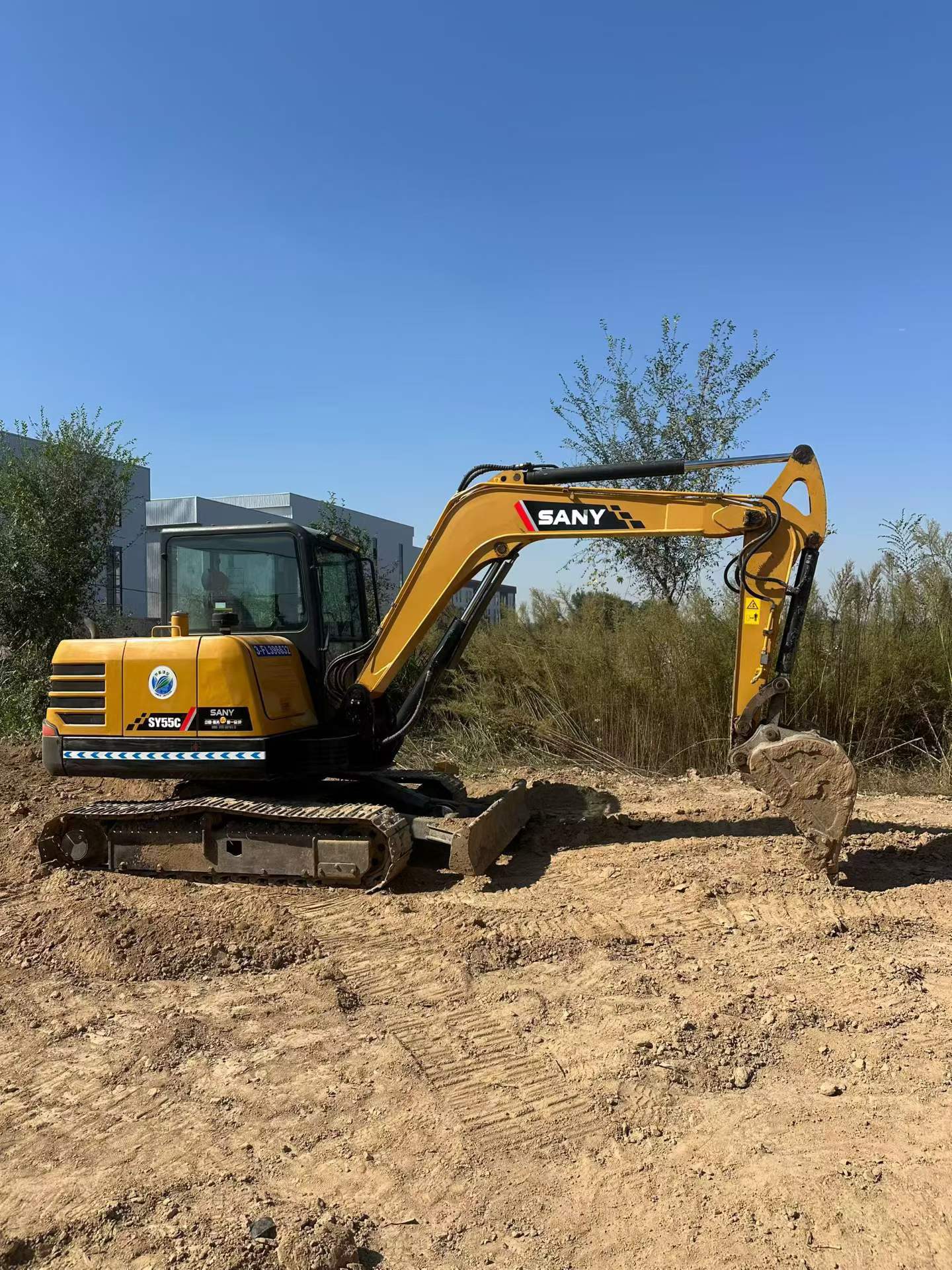 Buy Sany SY55 Used Excavator / 7