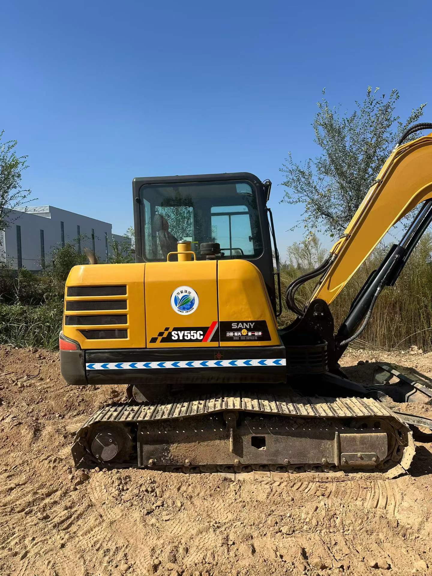 Buy Sany SY55 Used Excavator / 9