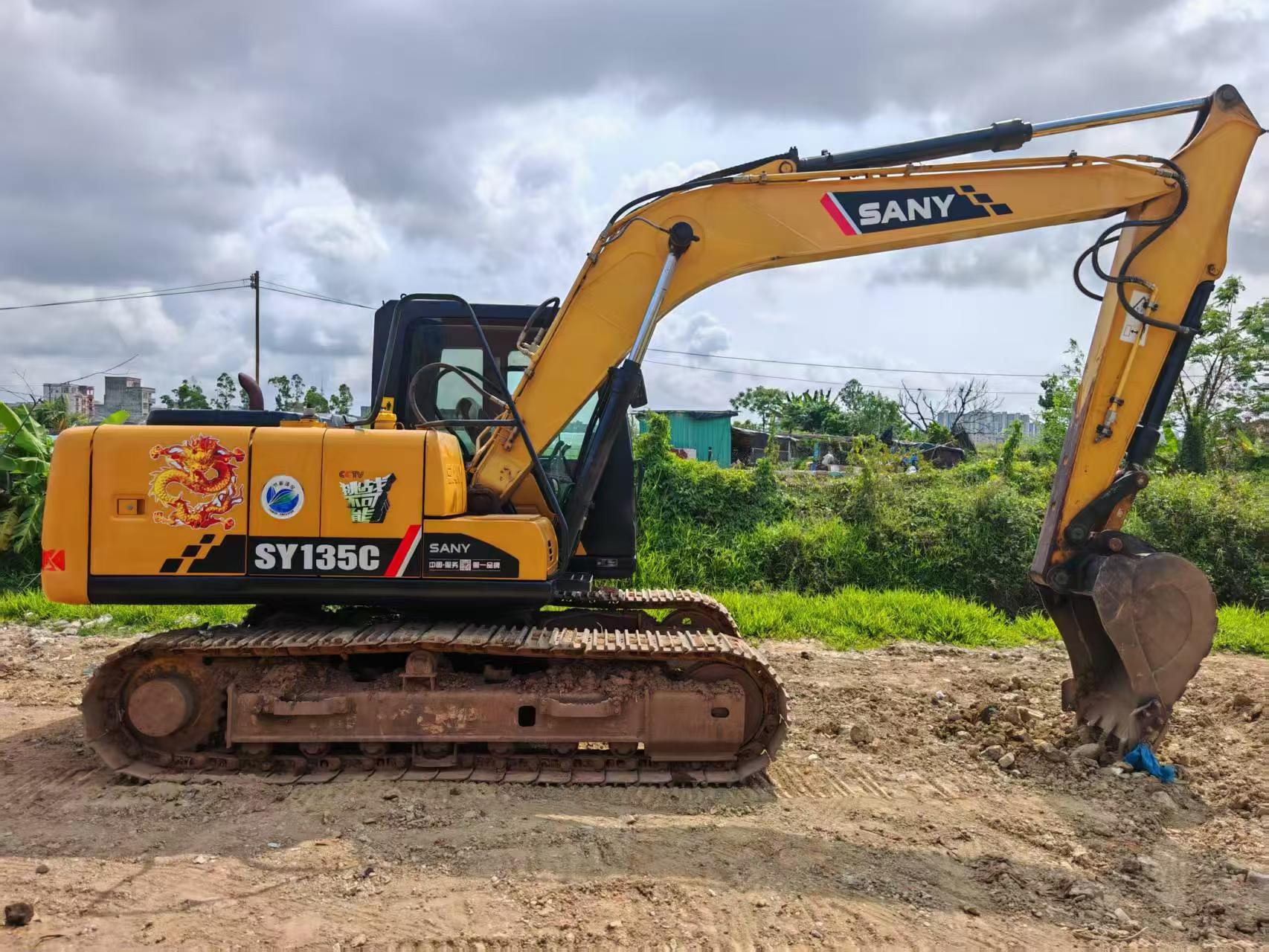 Buy Sany SY135-8S Used Excavator / 1