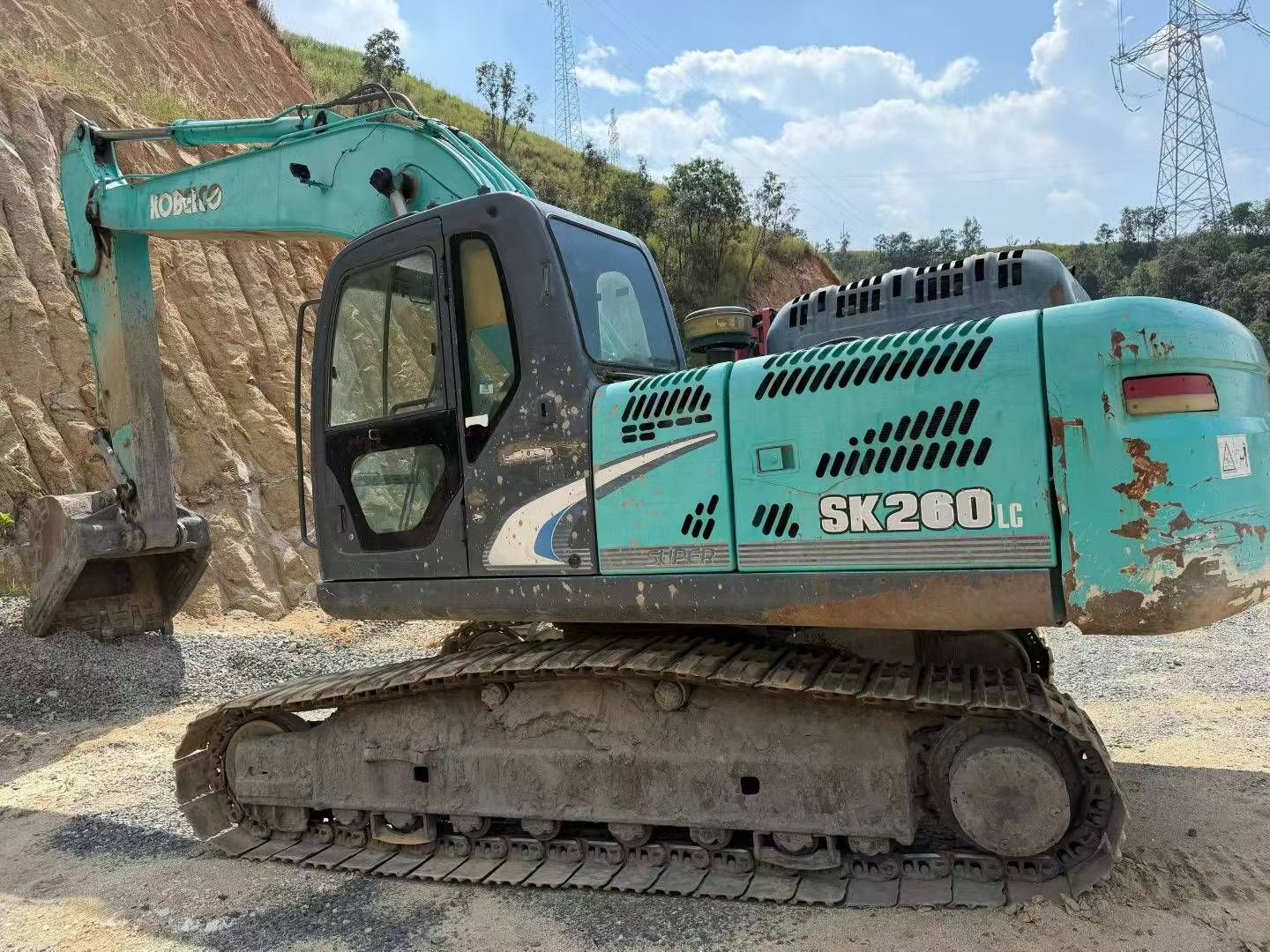 Buy Kobelco SK250 Used Excavator / 1