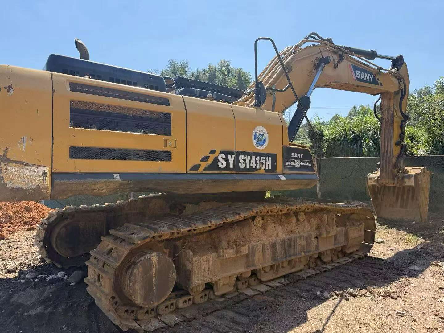 Buy Sany SY375H Used Excavator / 4