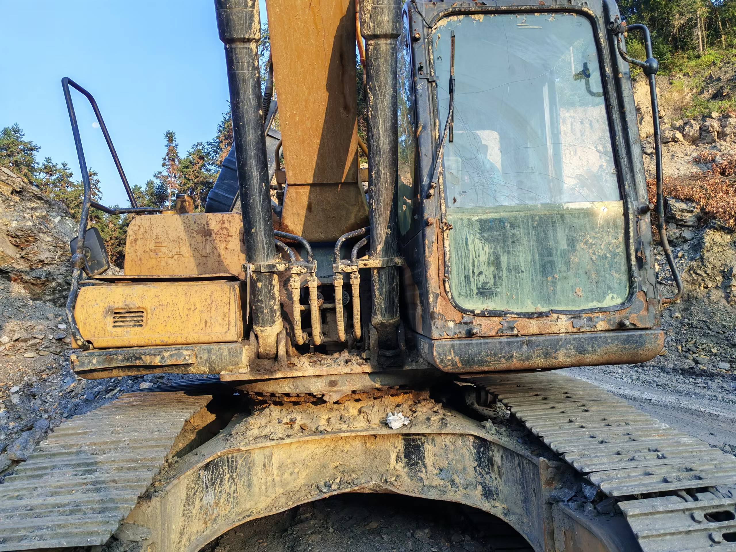 Buy Sany SY195C Used Excavator / 9