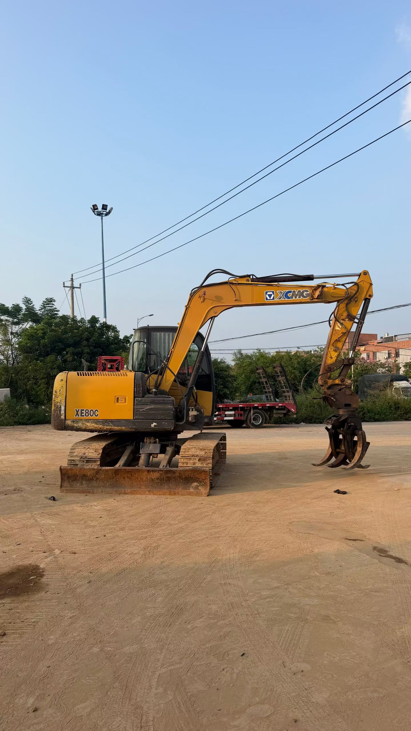 Buy XCMG XE80 Used Excavator / 9