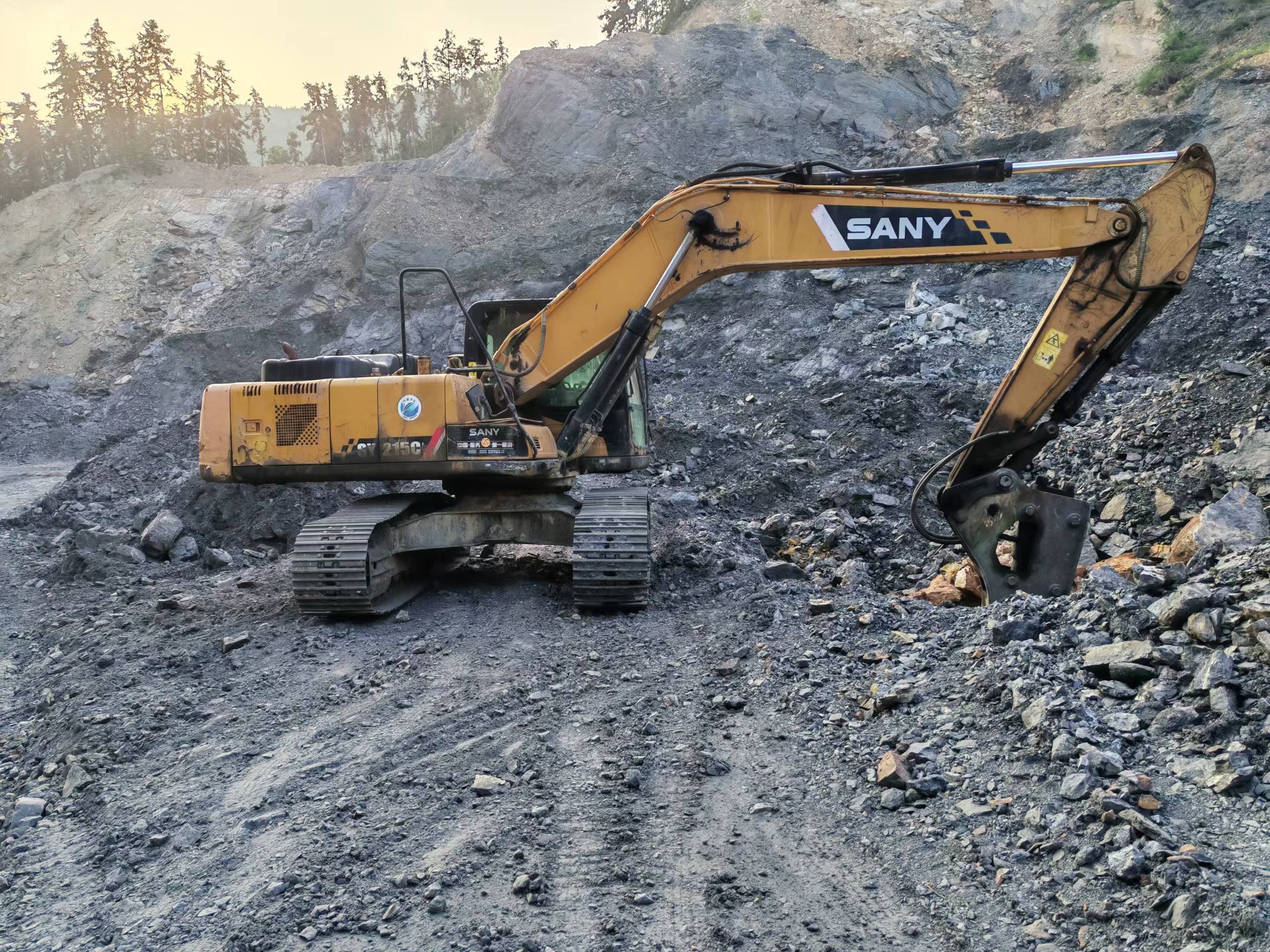 Buy Sany SY195C Used Excavator / 6