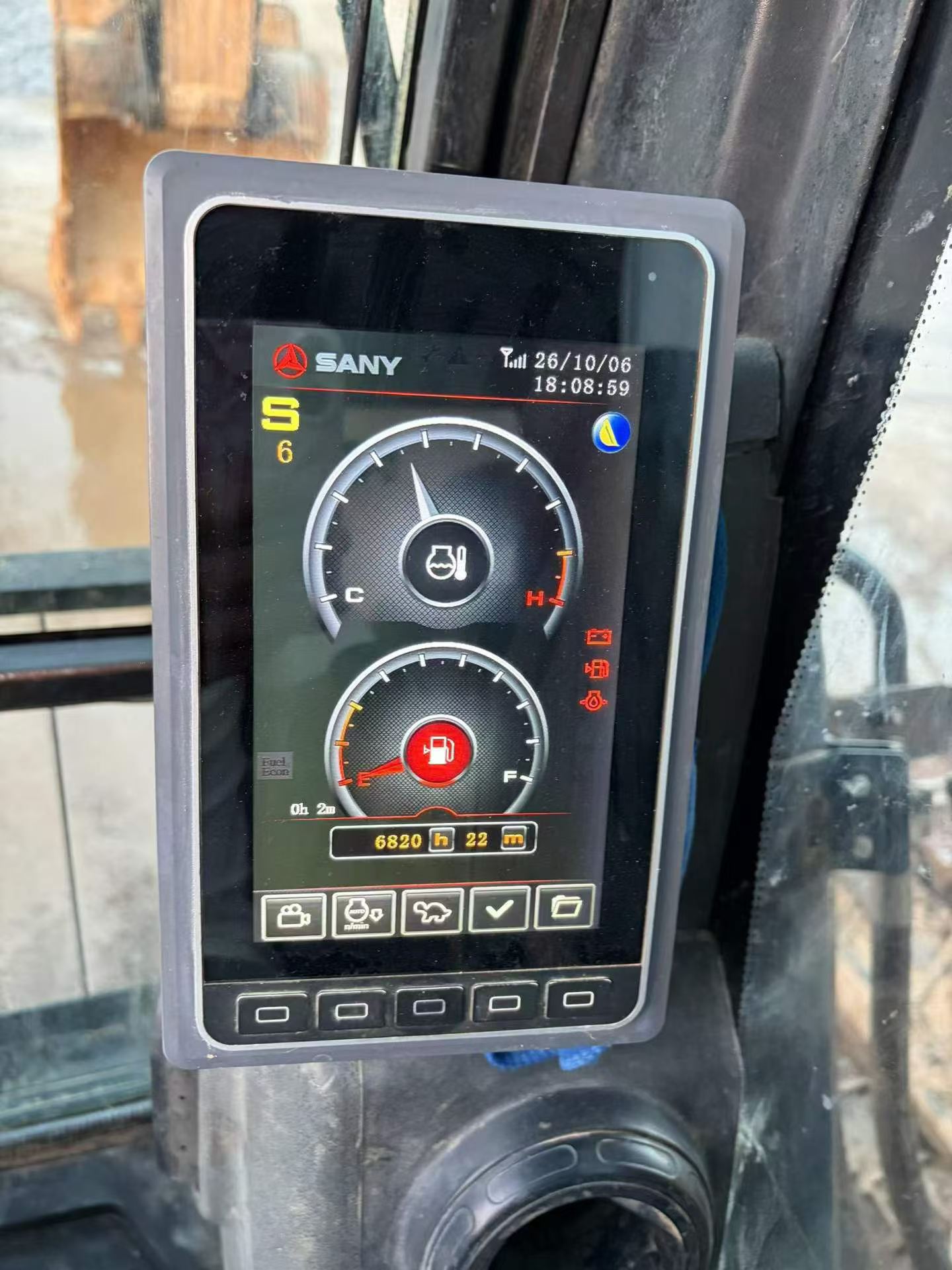 Buy Sany SY375H Used Excavator / 1